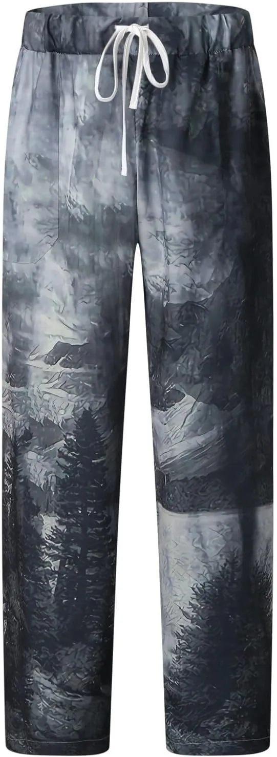 GIERIDUC Cargo Jogger Pants for Men Mens Dress Slacks Expandable Waist Orange Cargo Shorts for Men Mens Joggers Tall Length