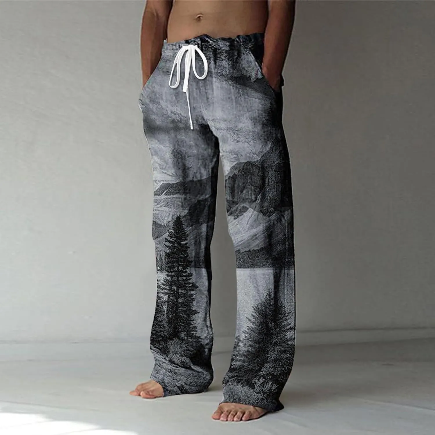 GIERIDUC Cargo Jogger Pants for Men Mens Dress Slacks Expandable Waist Orange Cargo Shorts for Men Mens Joggers Tall Length