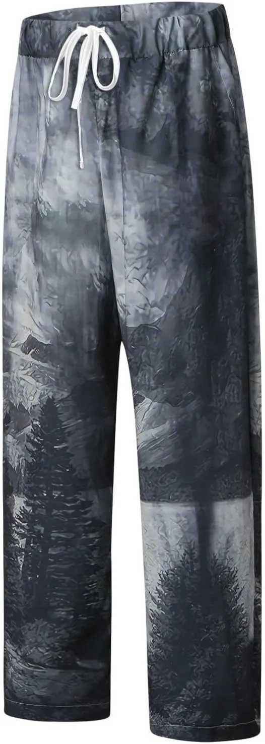 GIERIDUC Cargo Jogger Pants for Men Mens Dress Slacks Expandable Waist Orange Cargo Shorts for Men Mens Joggers Tall Length