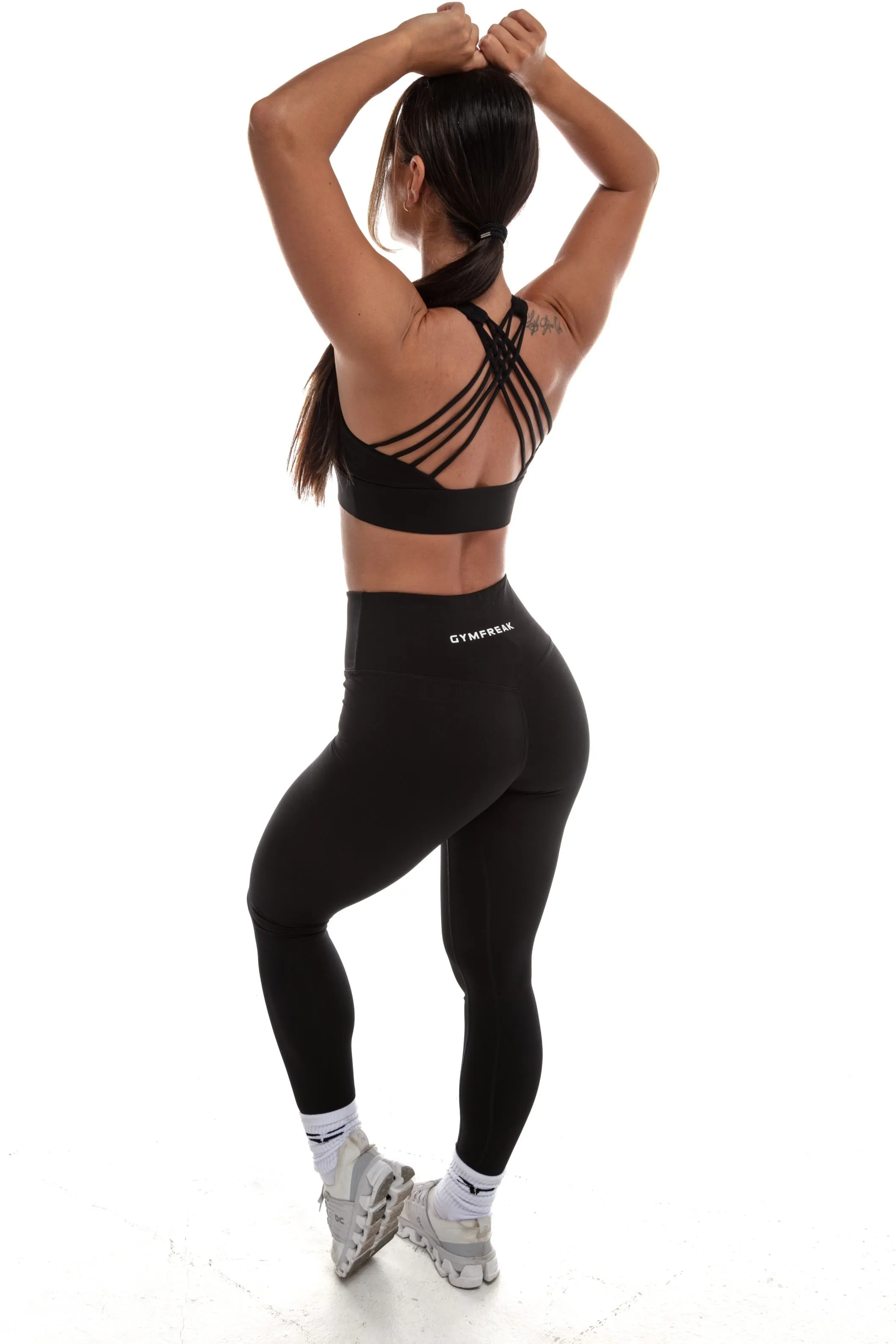 GymFreak Women's Vision Leggings - Black