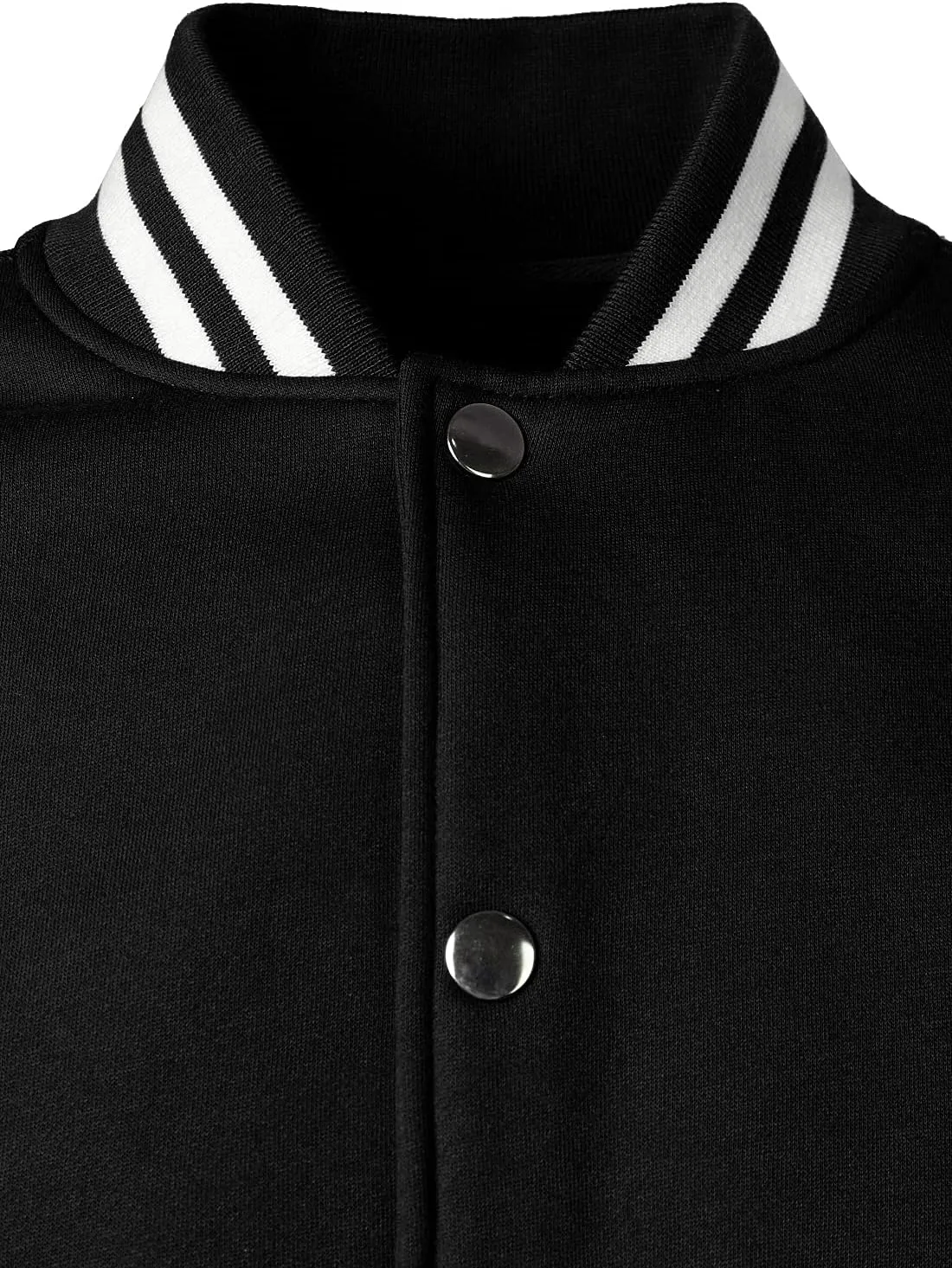 HOOD CREW Mans Varsity Baseball Jacket Cotton Blend Letterman Jackets