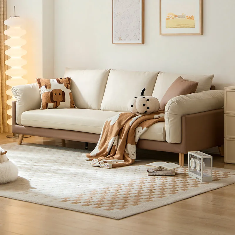 Hout Sofa & Ottoman