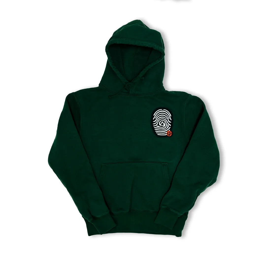 Individualist Chenille Patch Hoodie - Forest