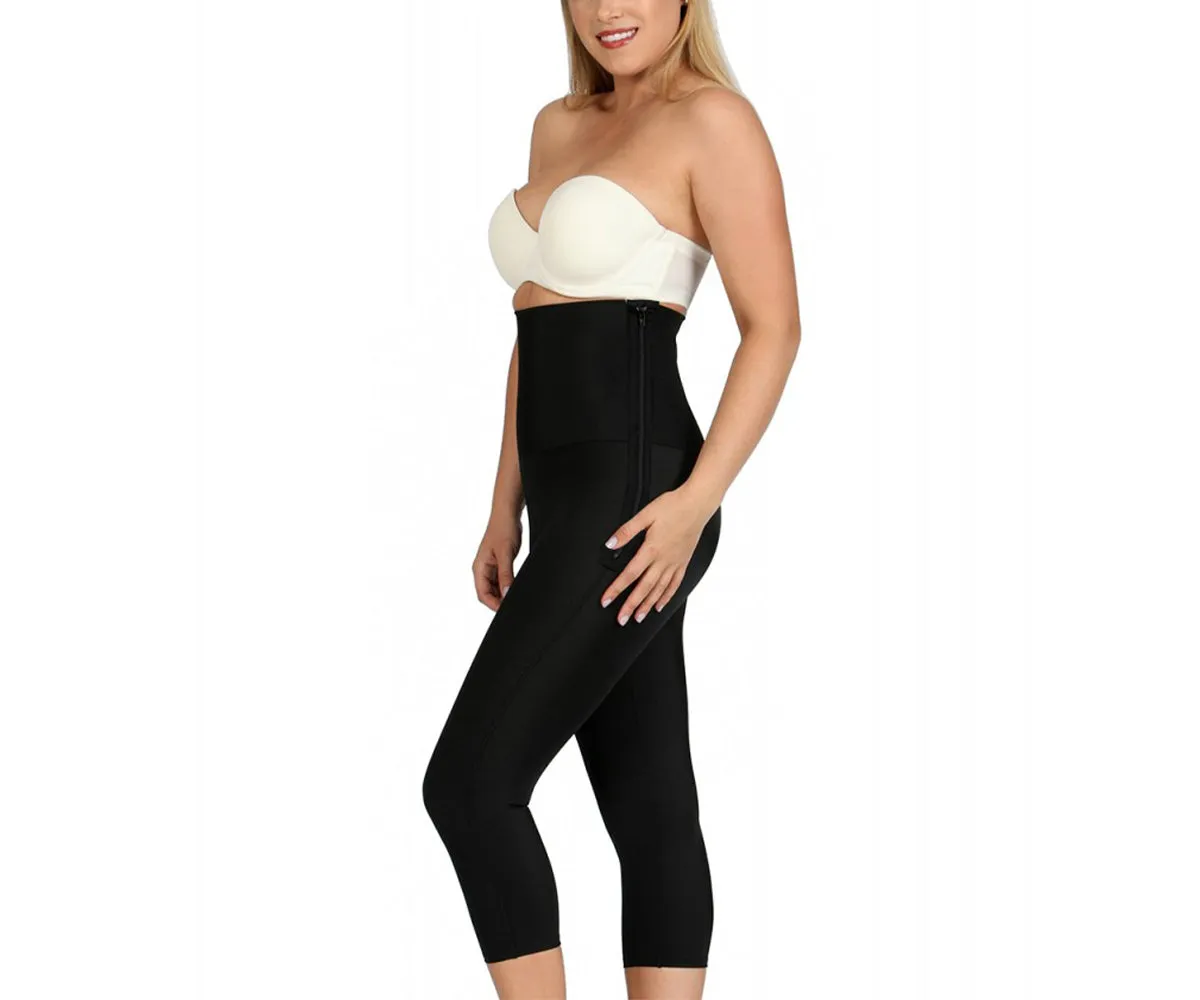 InstantRecoveryMD High Waist cropped leggings with 2 Sides Zippers MD226