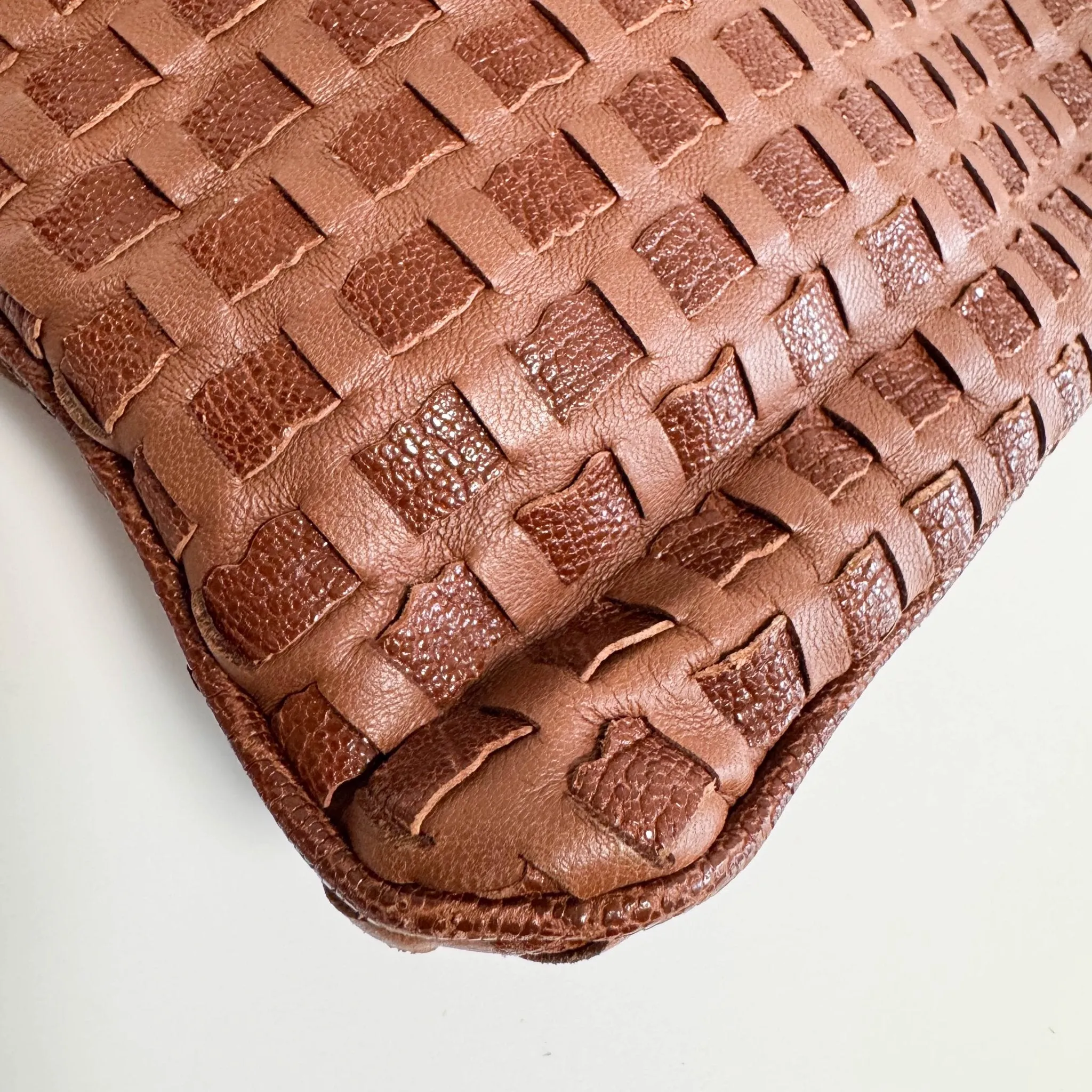 Intrecciato Brown Tote HandBag