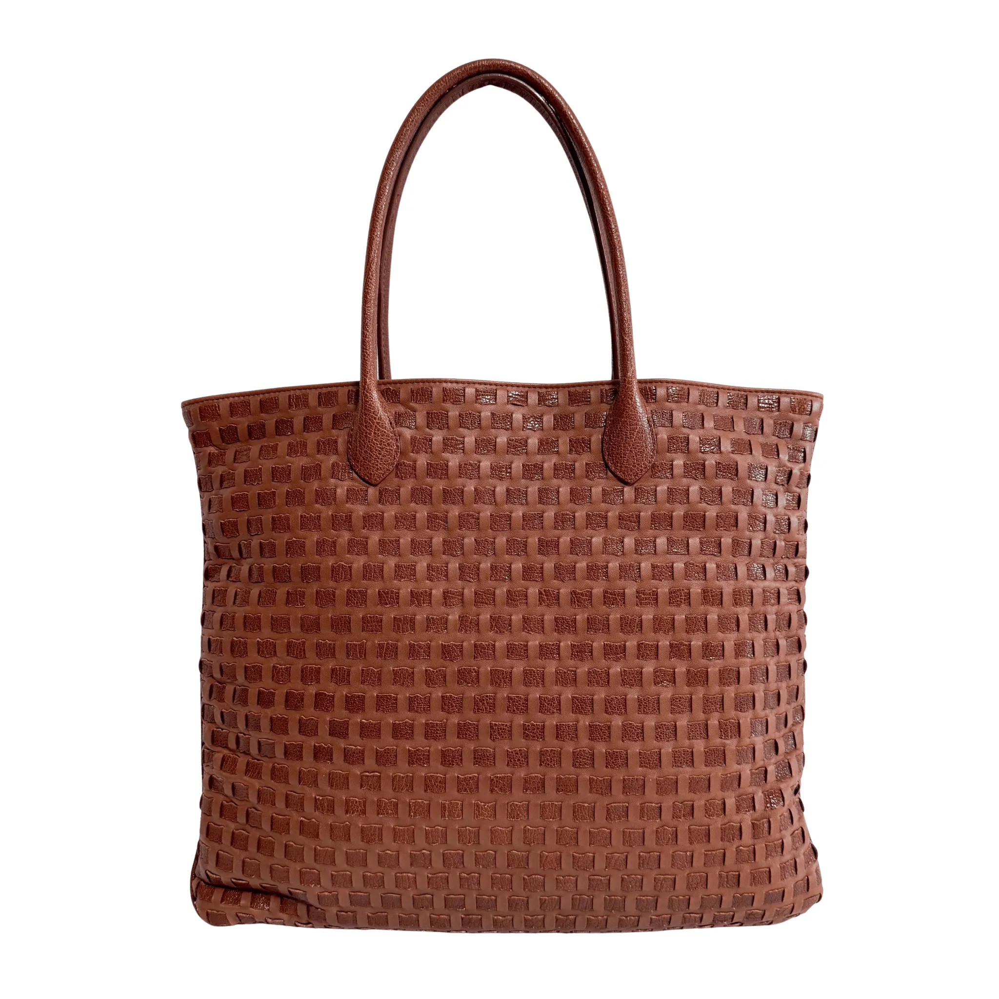 Intrecciato Brown Tote HandBag