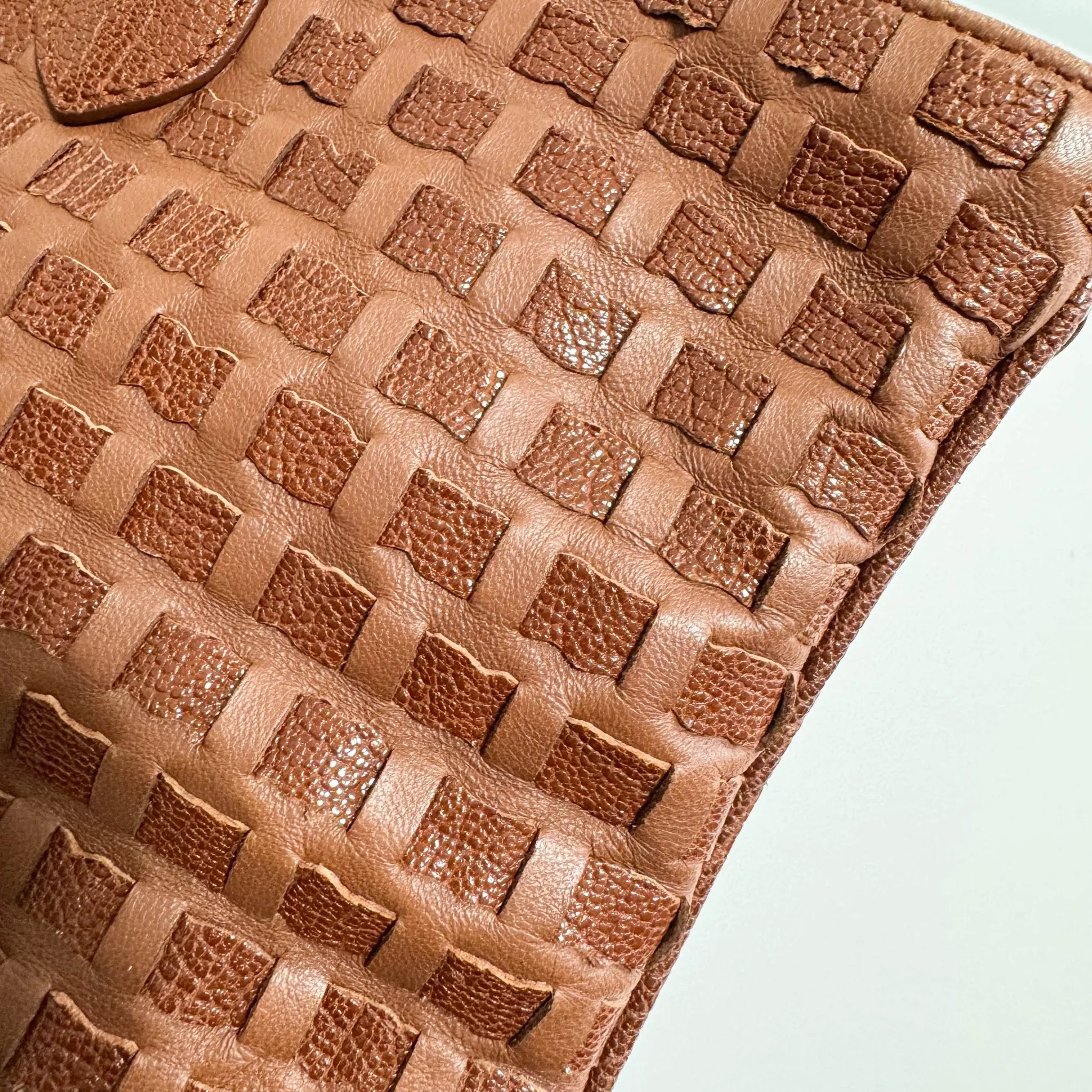 Intrecciato Brown Tote HandBag