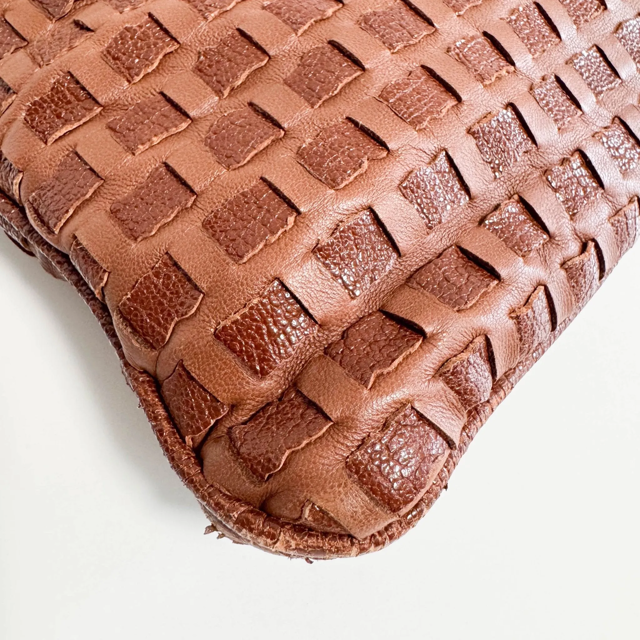 Intrecciato Brown Tote HandBag