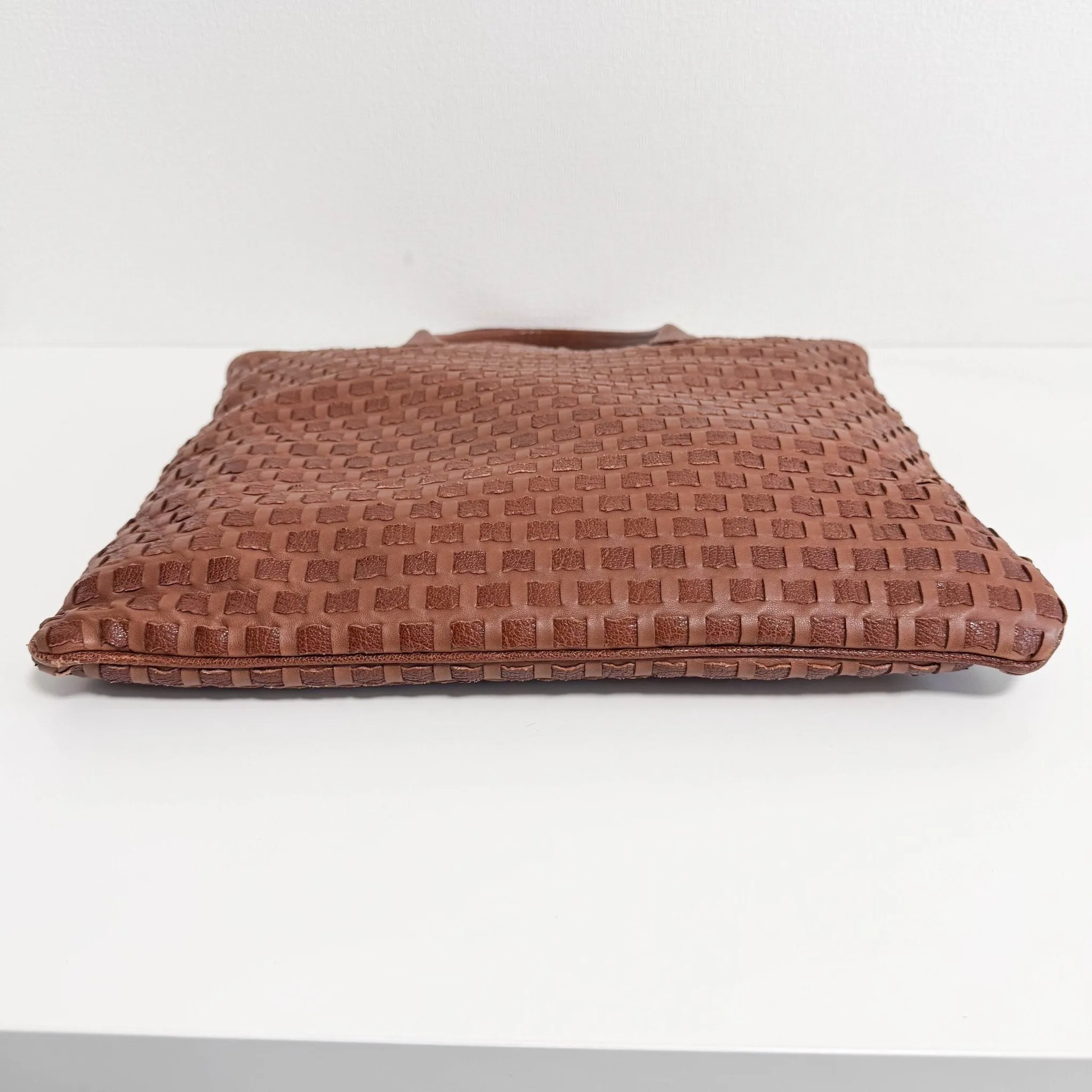 Intrecciato Brown Tote HandBag