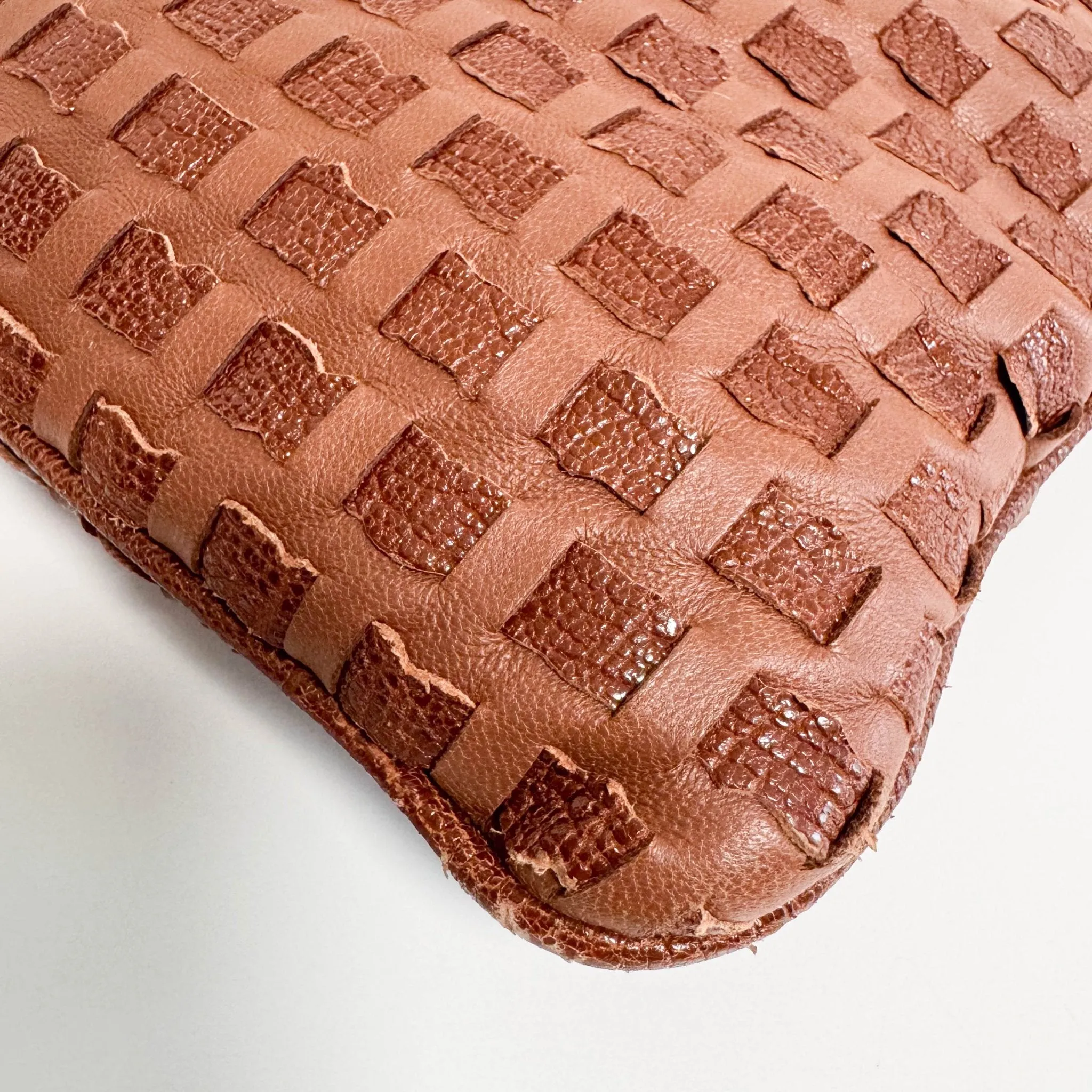 Intrecciato Brown Tote HandBag