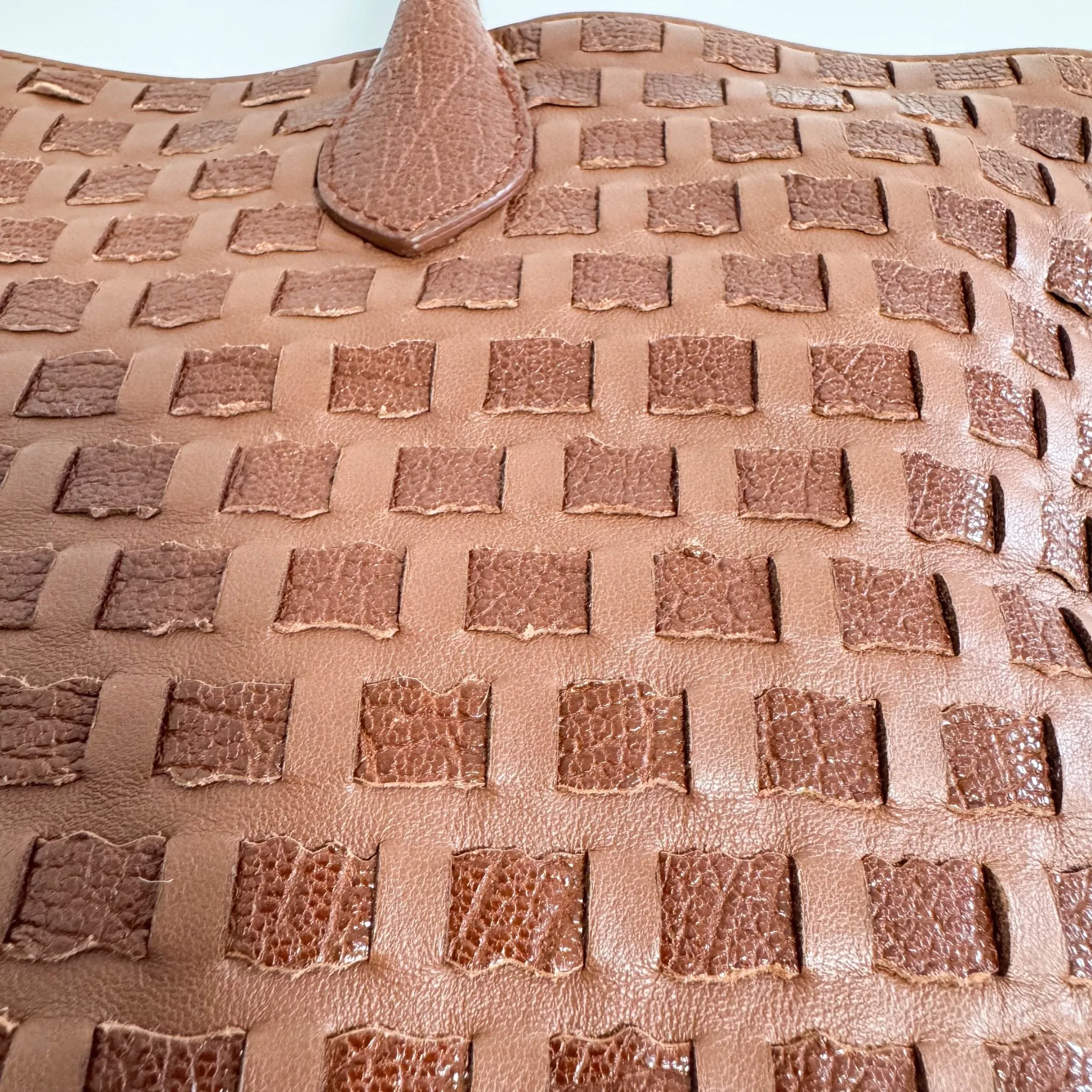 Intrecciato Brown Tote HandBag