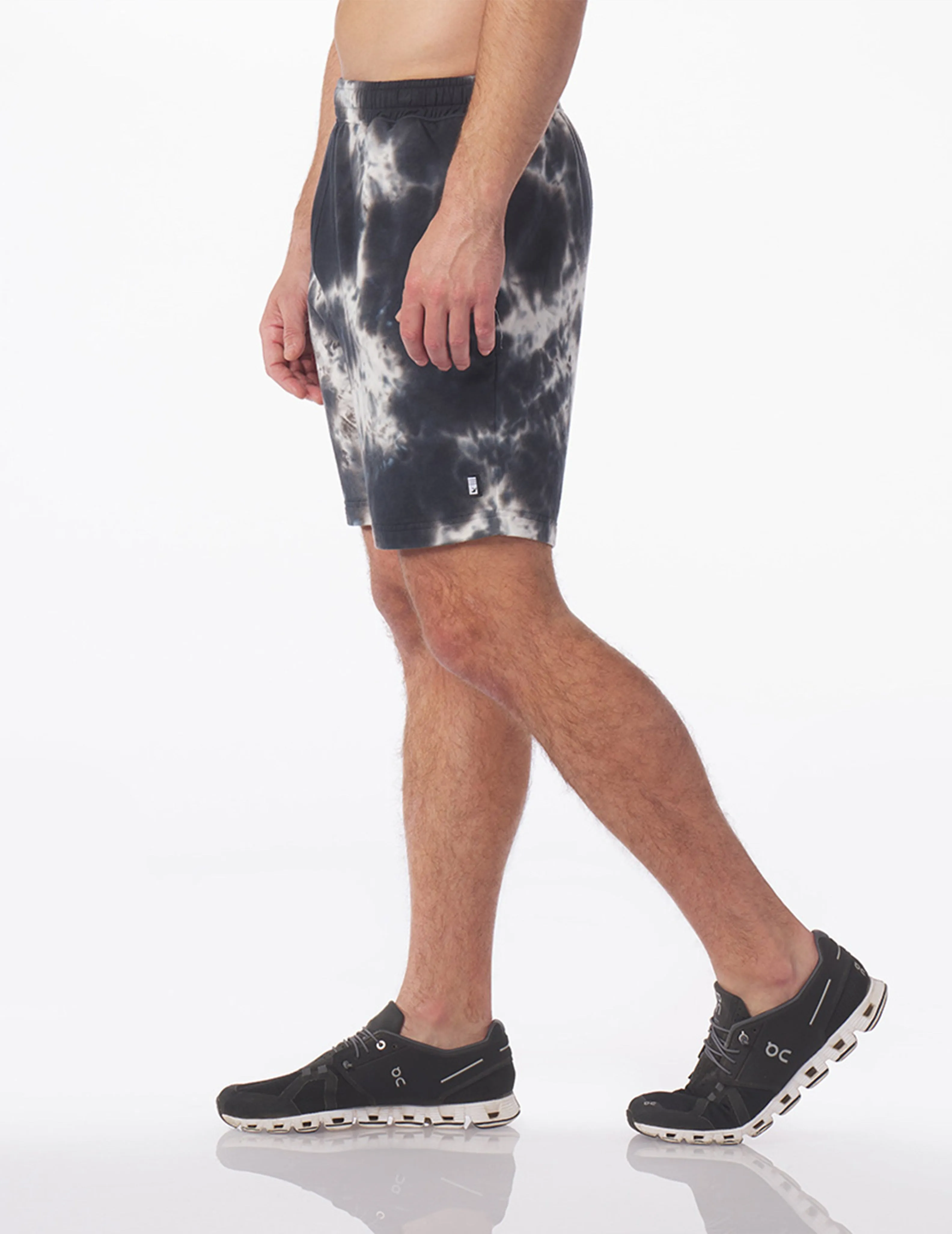 Jet Setter Short 7.5": Black Blur Dye