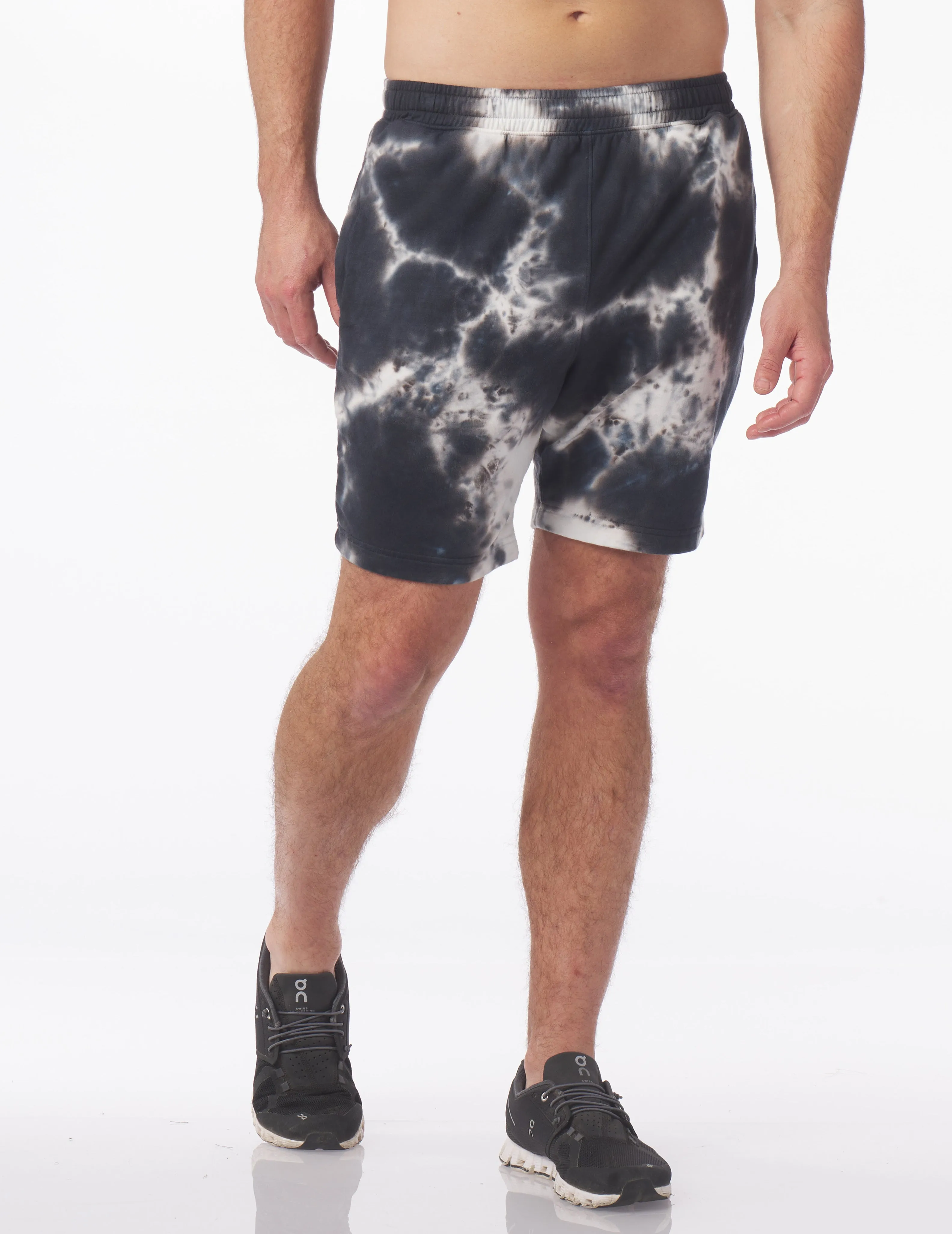 Jet Setter Short 7.5": Black Blur Dye