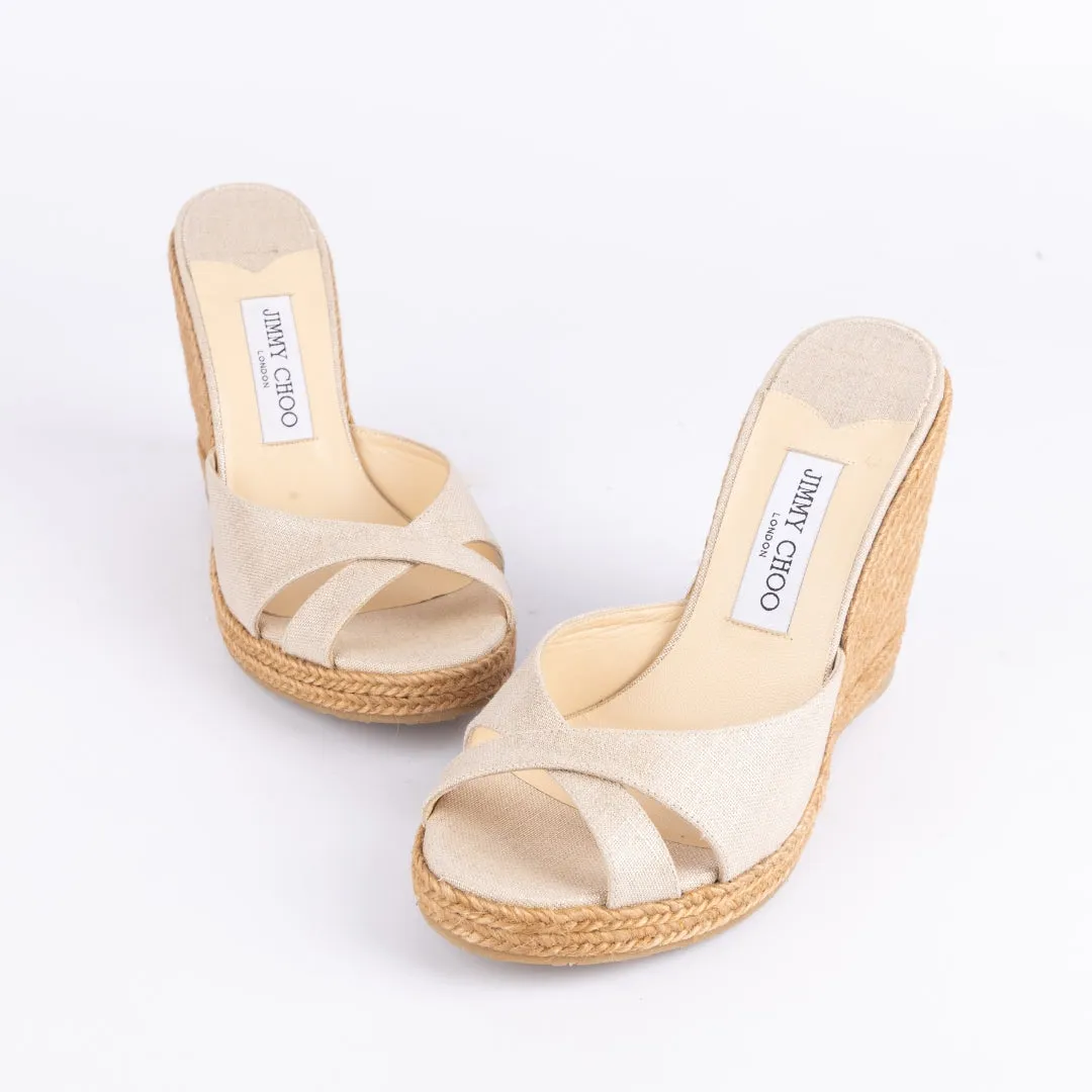 Jimmy Choo Almer Wedge Mules
