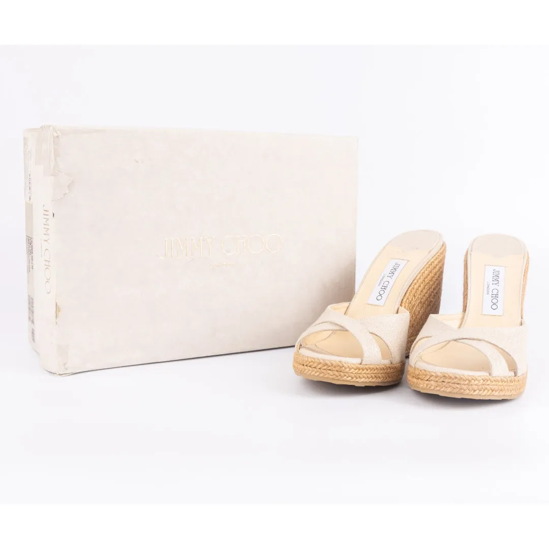 Jimmy Choo Almer Wedge Mules