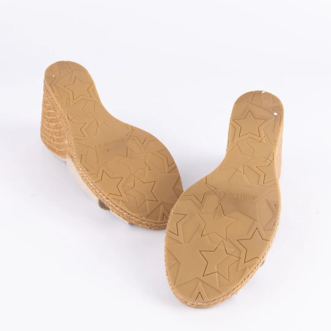 Jimmy Choo Almer Wedge Mules
