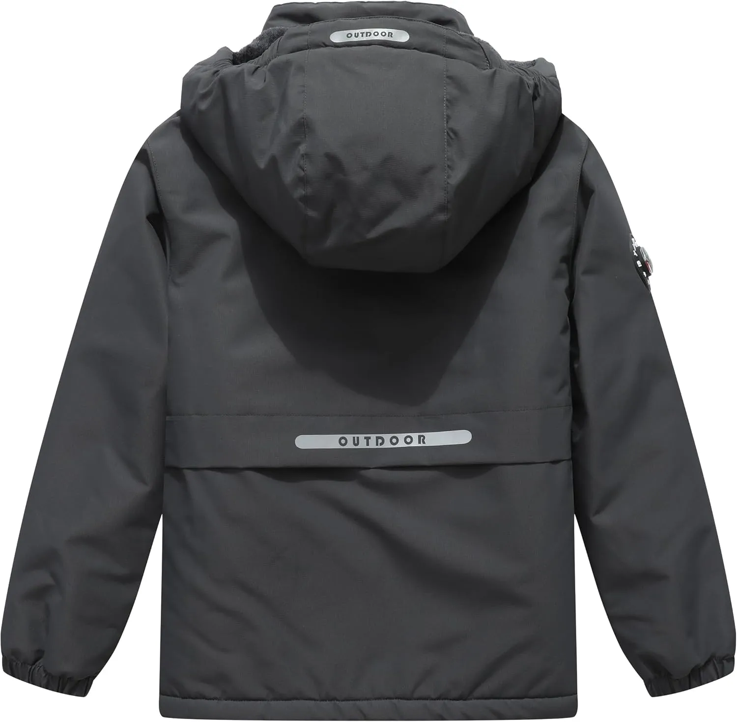 Kid's Waterproof Ski Jacket Warm Winter Coat Boys Snowboarding Jackets Outdoor