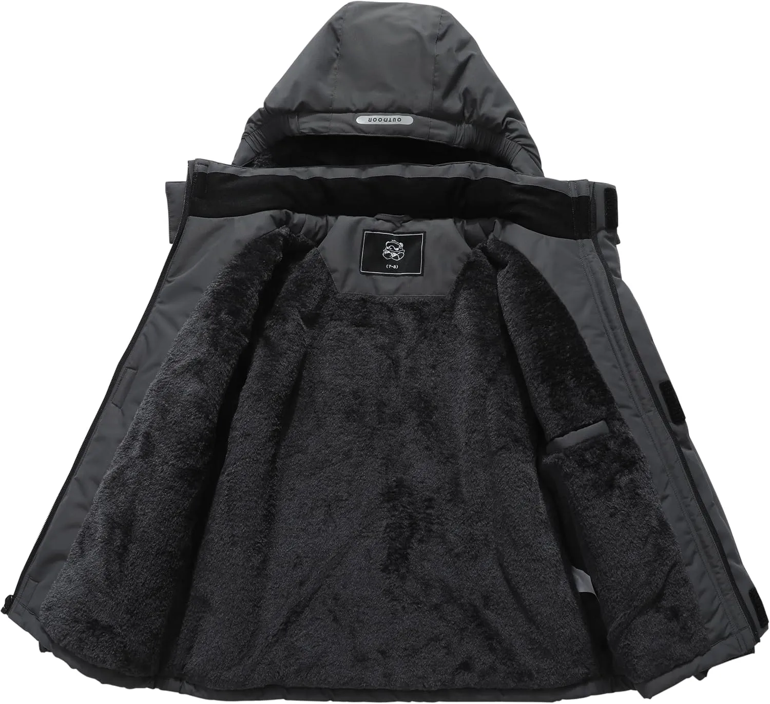 Kid's Waterproof Ski Jacket Warm Winter Coat Boys Snowboarding Jackets Outdoor