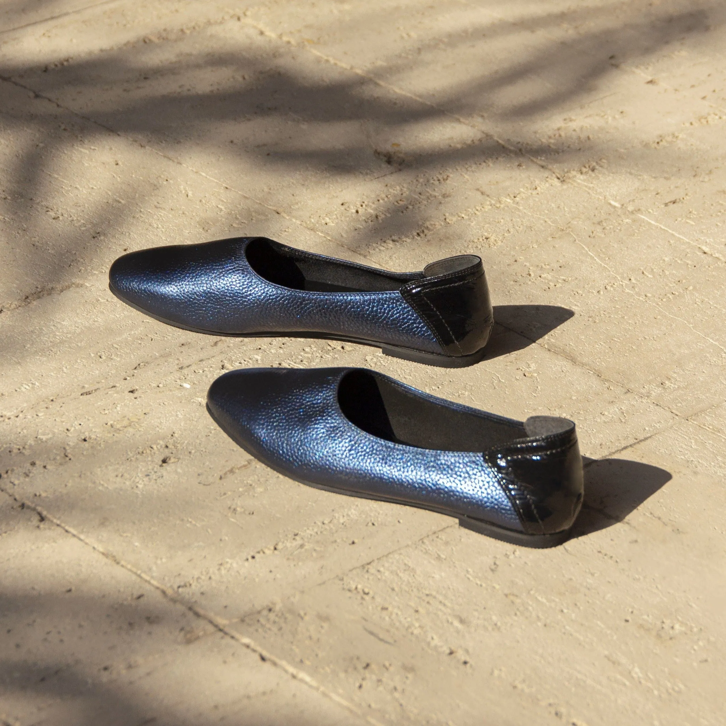 Lia blue loafer