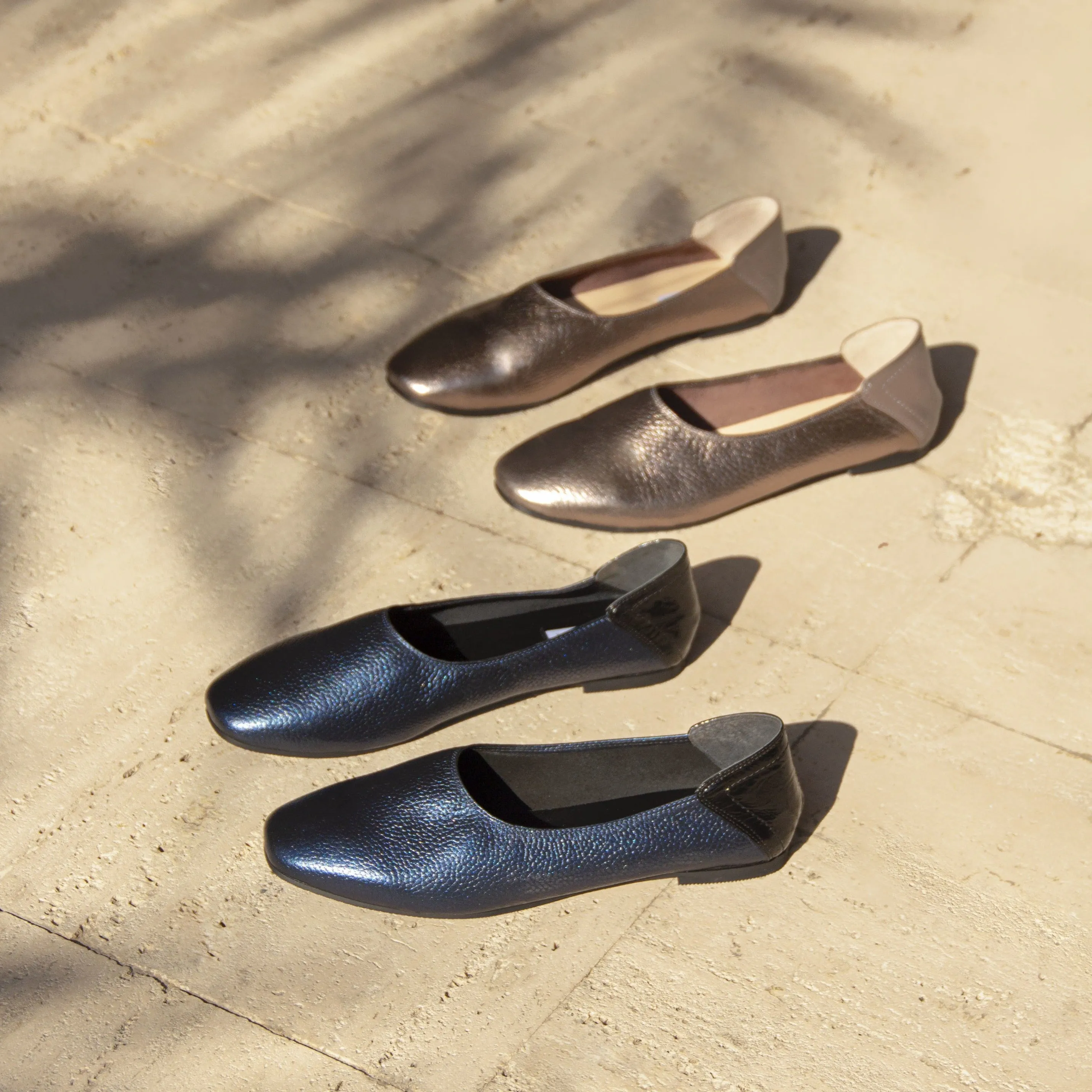 Lia blue loafer