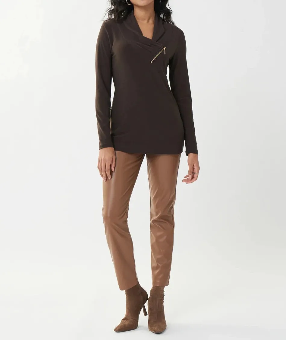 Long Sleeve Mock Cowl Top