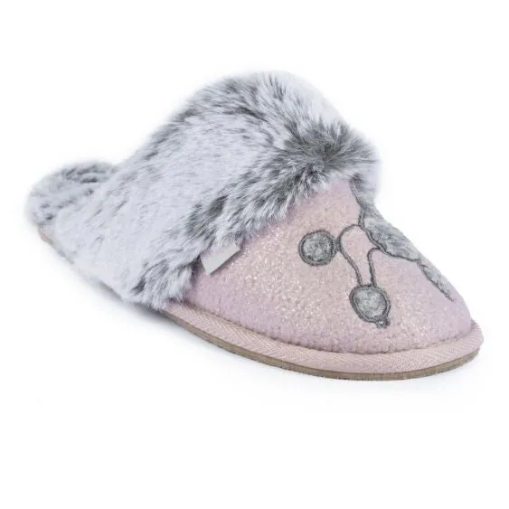 Lunar Lazy Dogz Luxury Slippers Coco in Pink