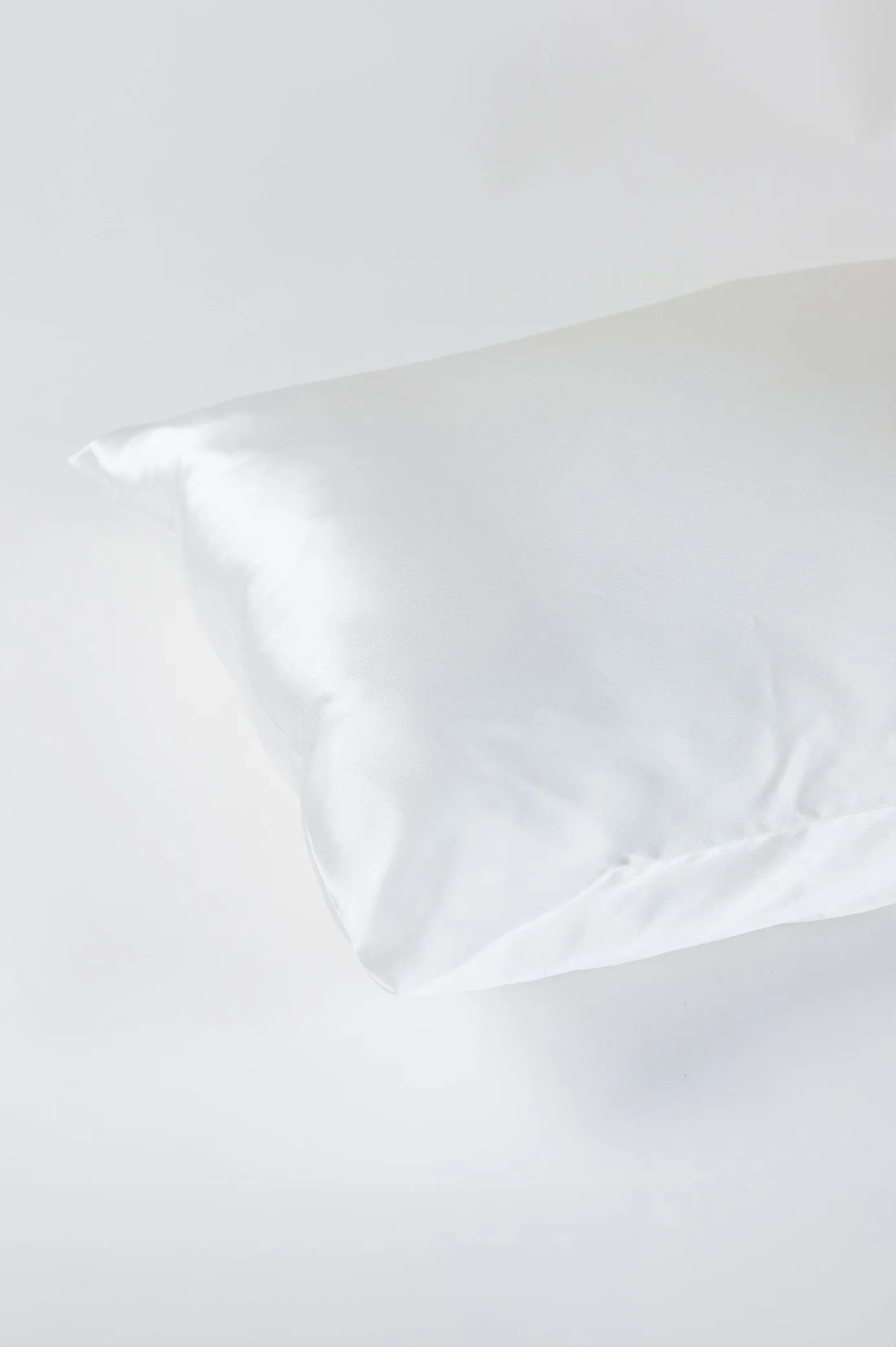 Lyla Silk Pillow Case White