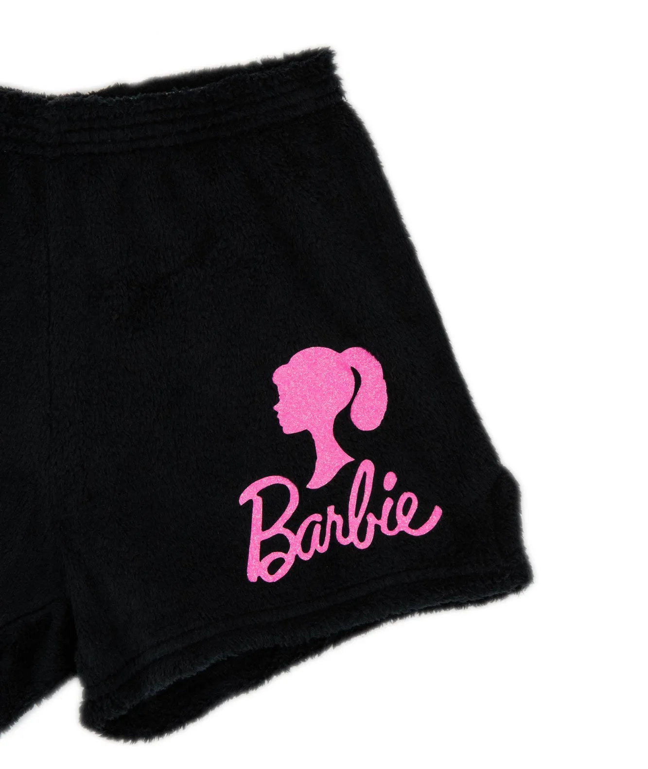 Made with Love and Kisses Girls Black Barbie Shorts