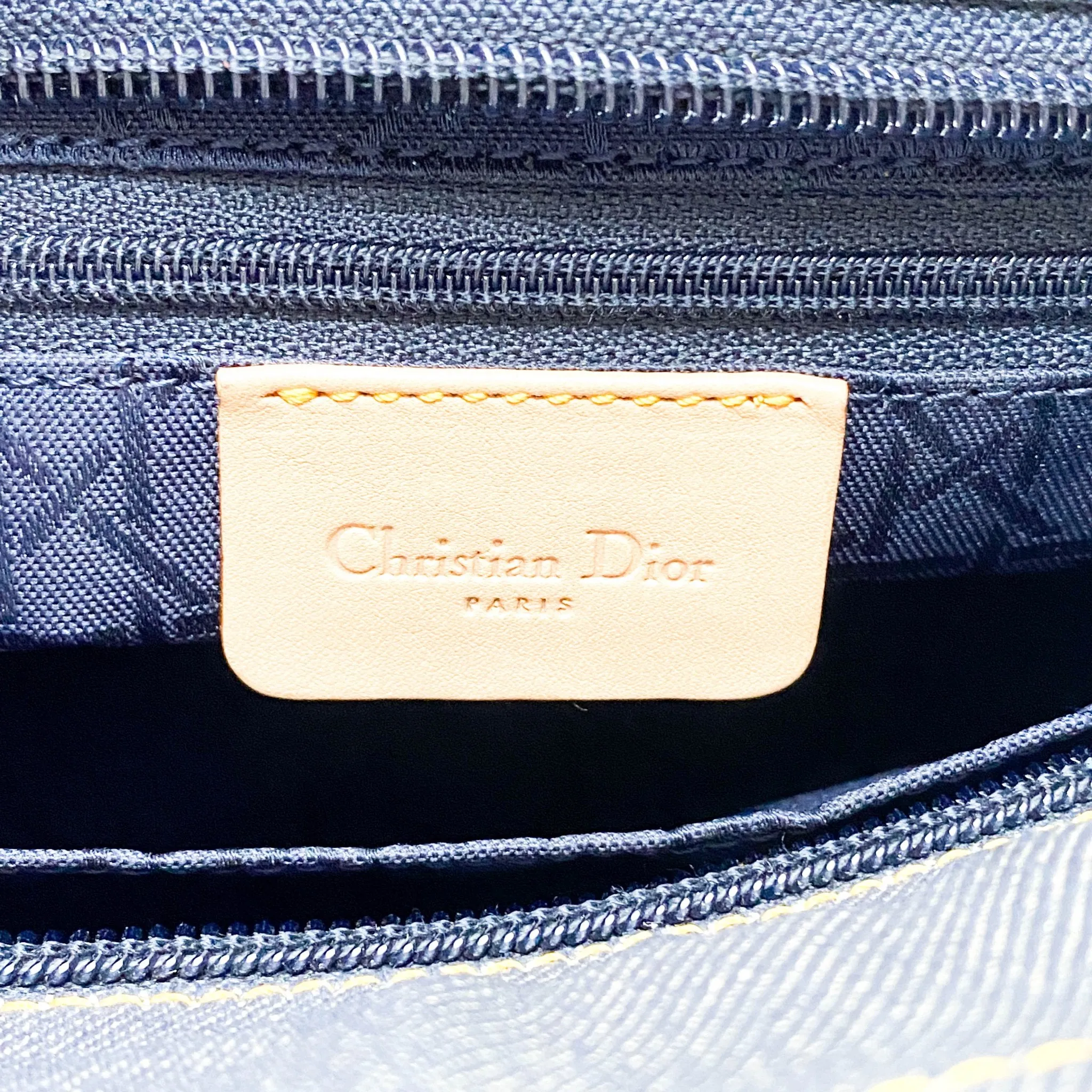 Malice Pearl Denim Tote Bag
