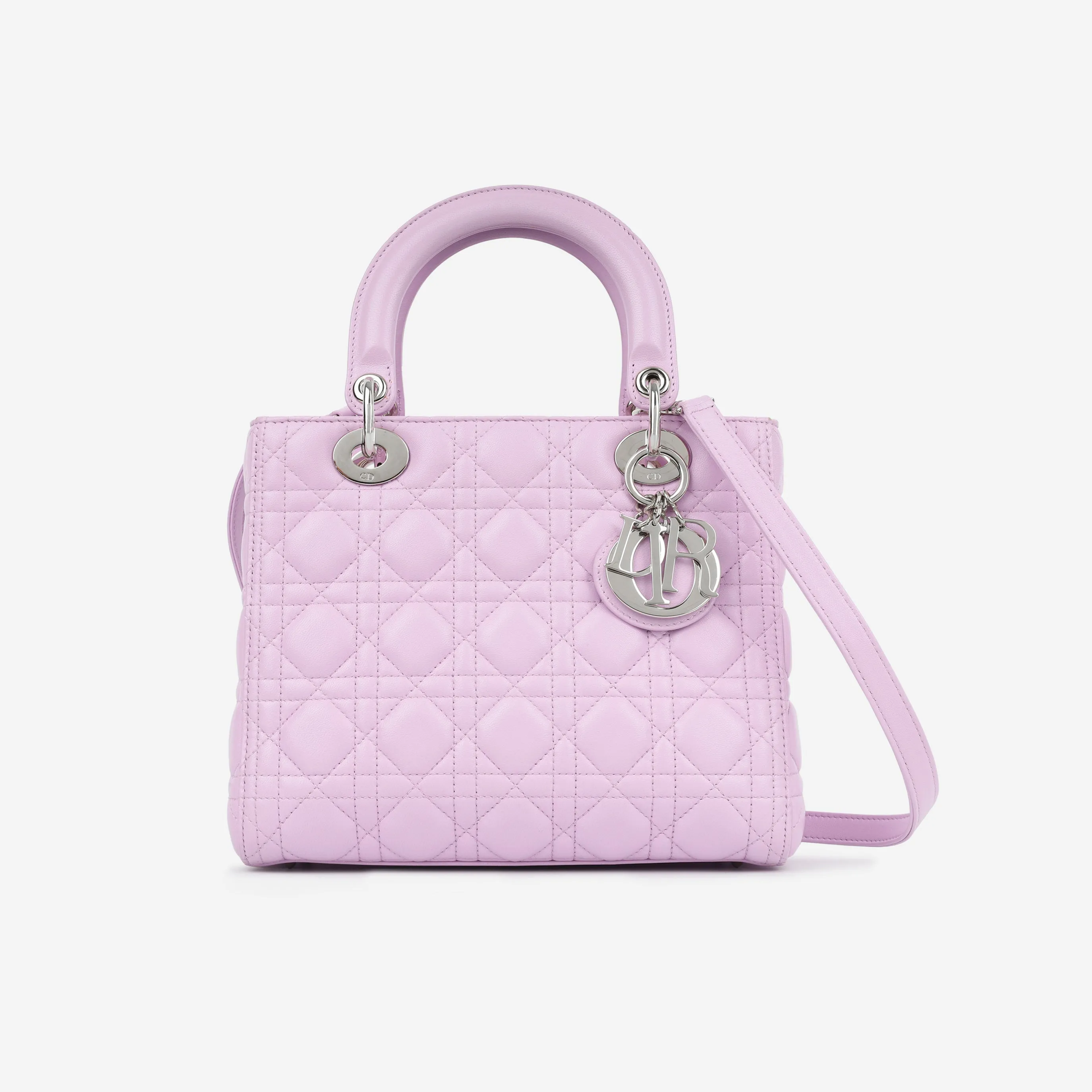 Medium Lady Dior - Lilac