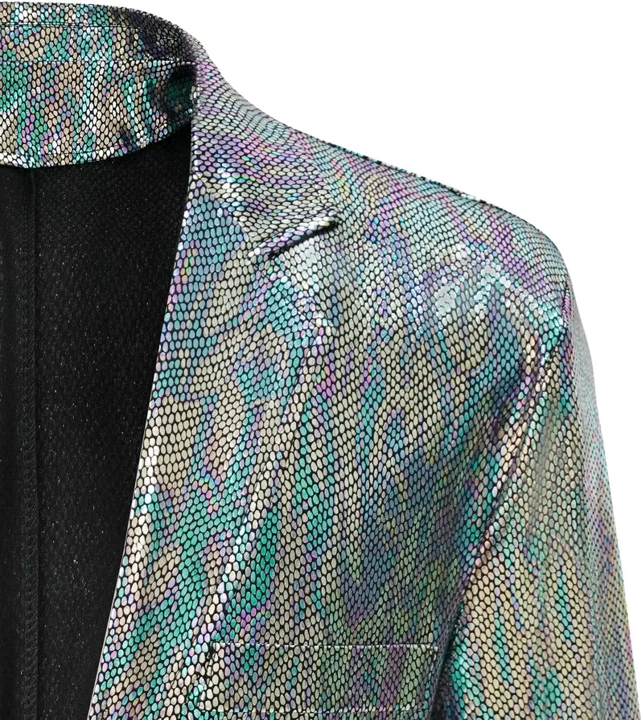Men's 70s Outfit Disco Suit Shiny Party Outfit Sequin Costume