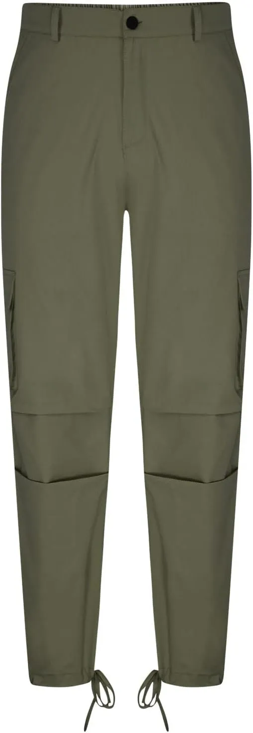 Men's Cargo Pants Slim Fit Casual Stretchy Sweatpants Active Athletic Fashion Jogger Hiking Pants Military Combat Pants