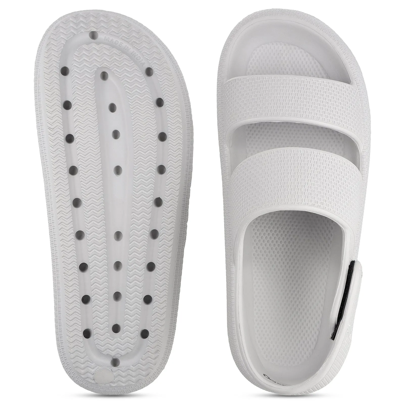 Men's Flip Flop Sandals - WC4828 Light Grey