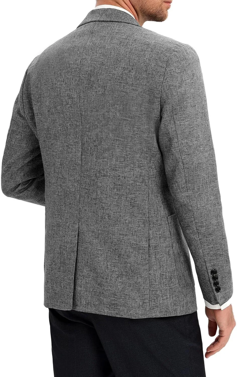 Men's Sport Coats & Blazers Linen Suit Jacket Casual Blazer for Men One Button
