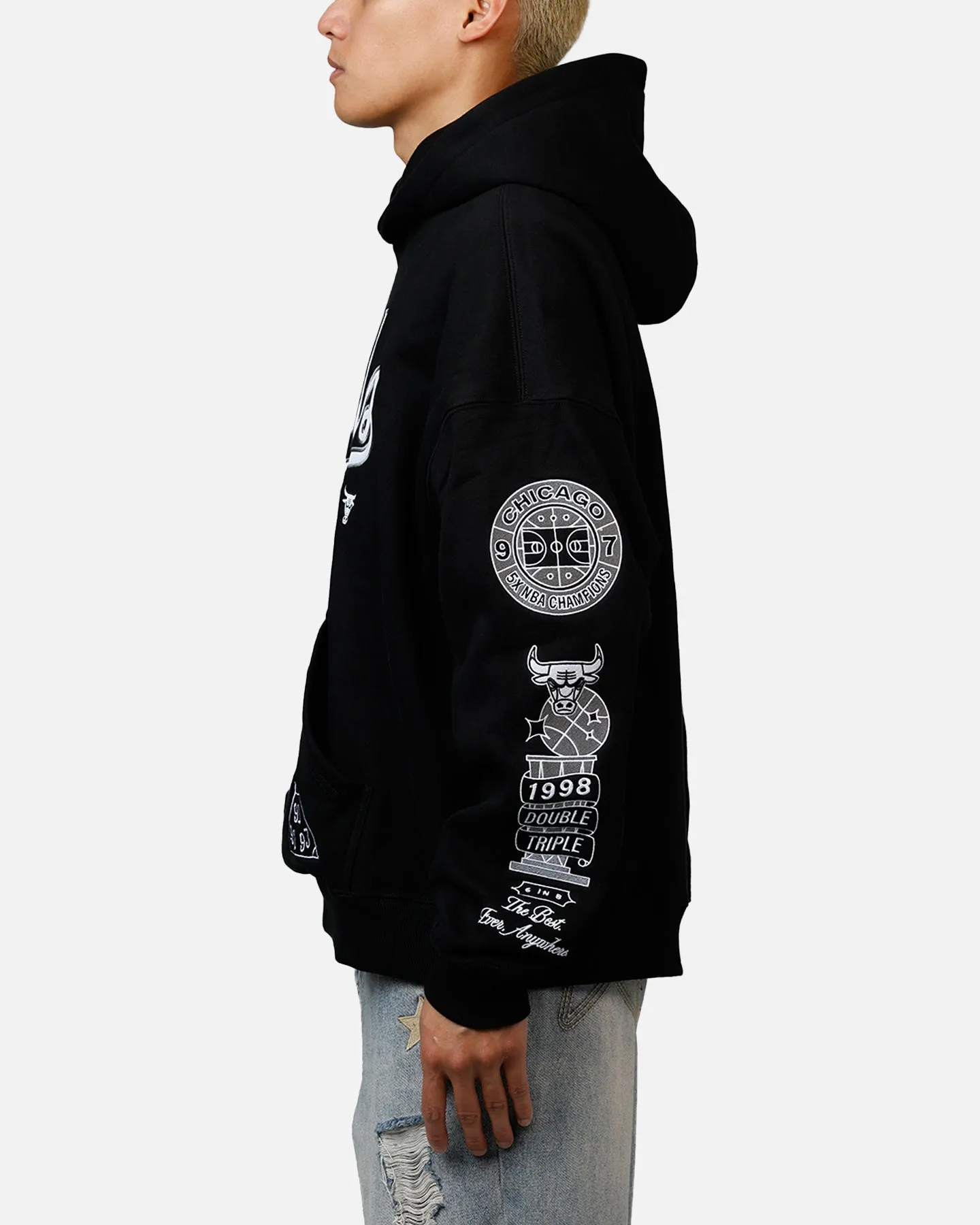 Mitchell & Ness Chicago Bulls The Best Ever Anywhere Hoodie Black