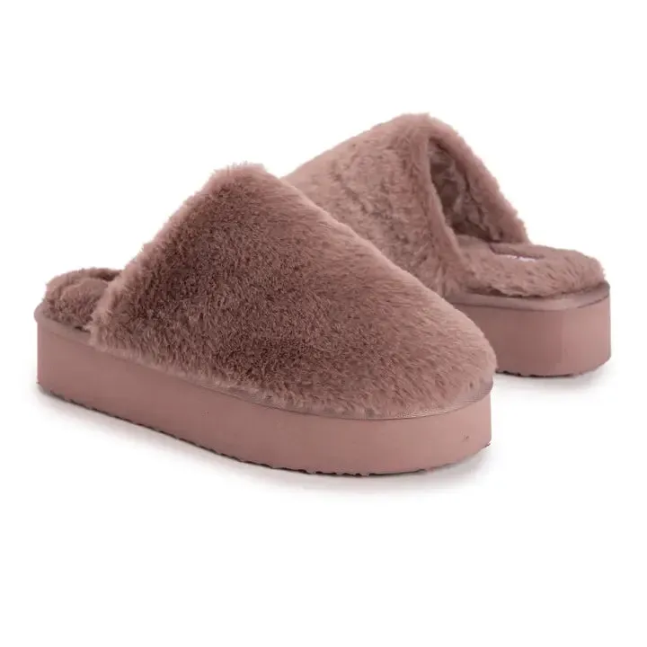 MukLuks Emme Platform Slide Slippers