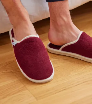 Mules Homme Bordeaux