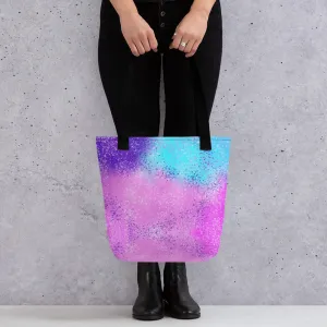 Multi Colored Confetti Paint Splatter Tote bag