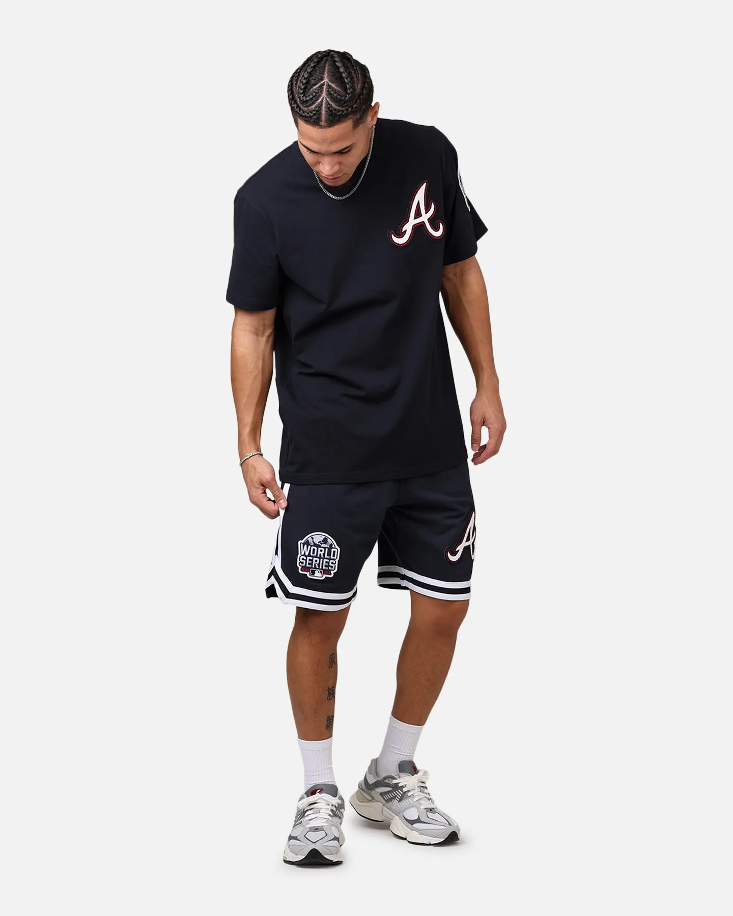 New Era Atlanta Braves 'Logo Select Official Team Colors' Shorts OTC