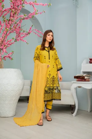 NOORMA KAMAL CHIKANKARI LAWN 07