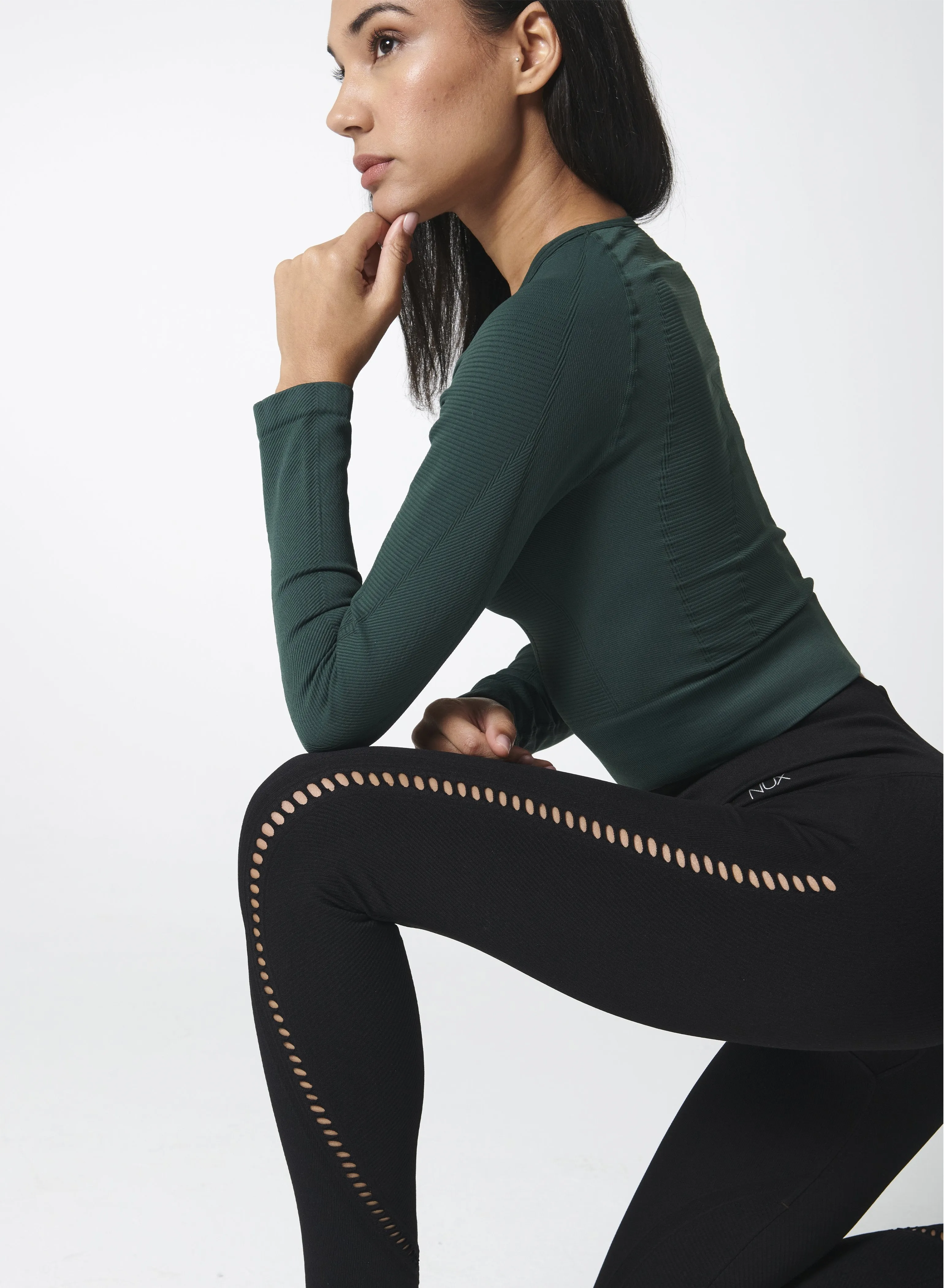 NUX Contour Seamless Legging - Black