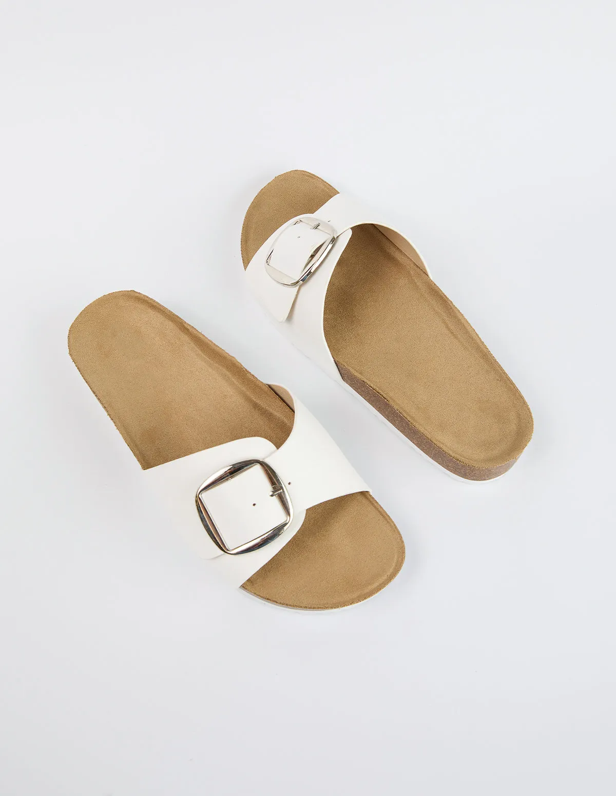 One Buckle Detail Sandal