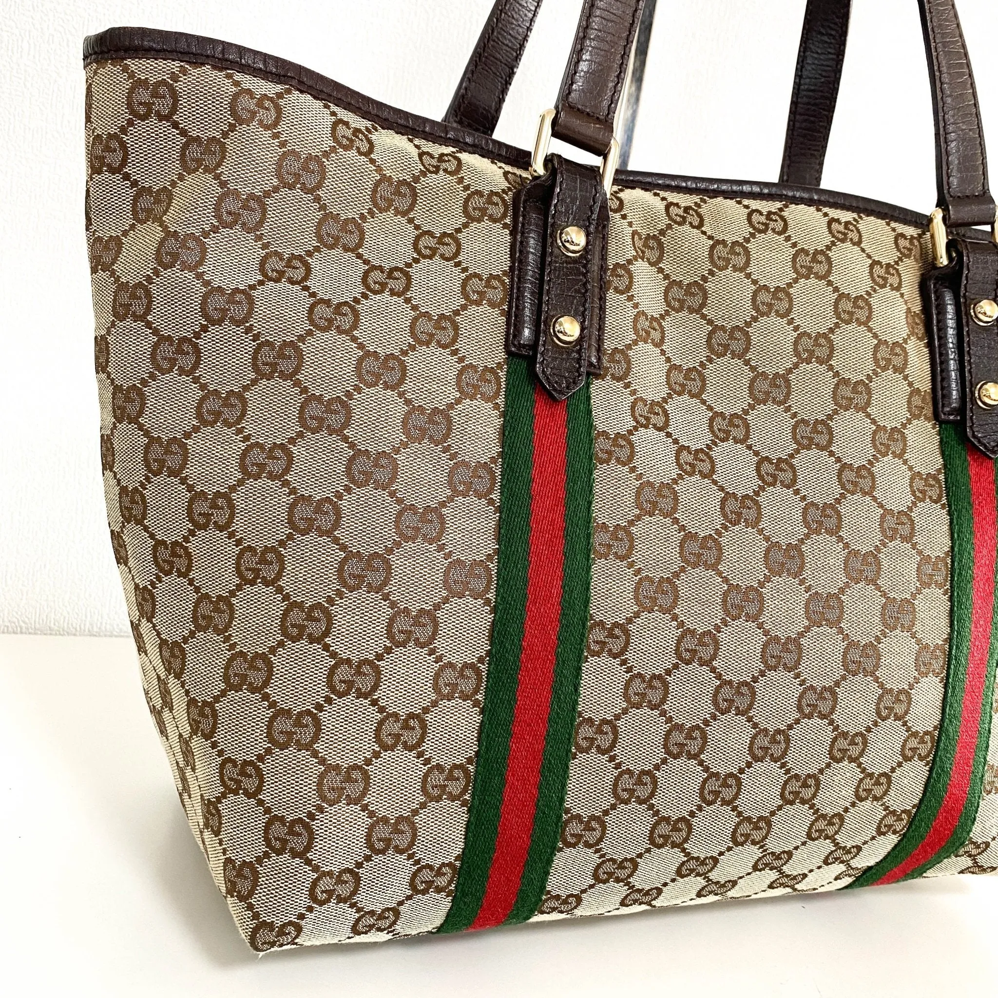 Ophidia Sherry Line Tote