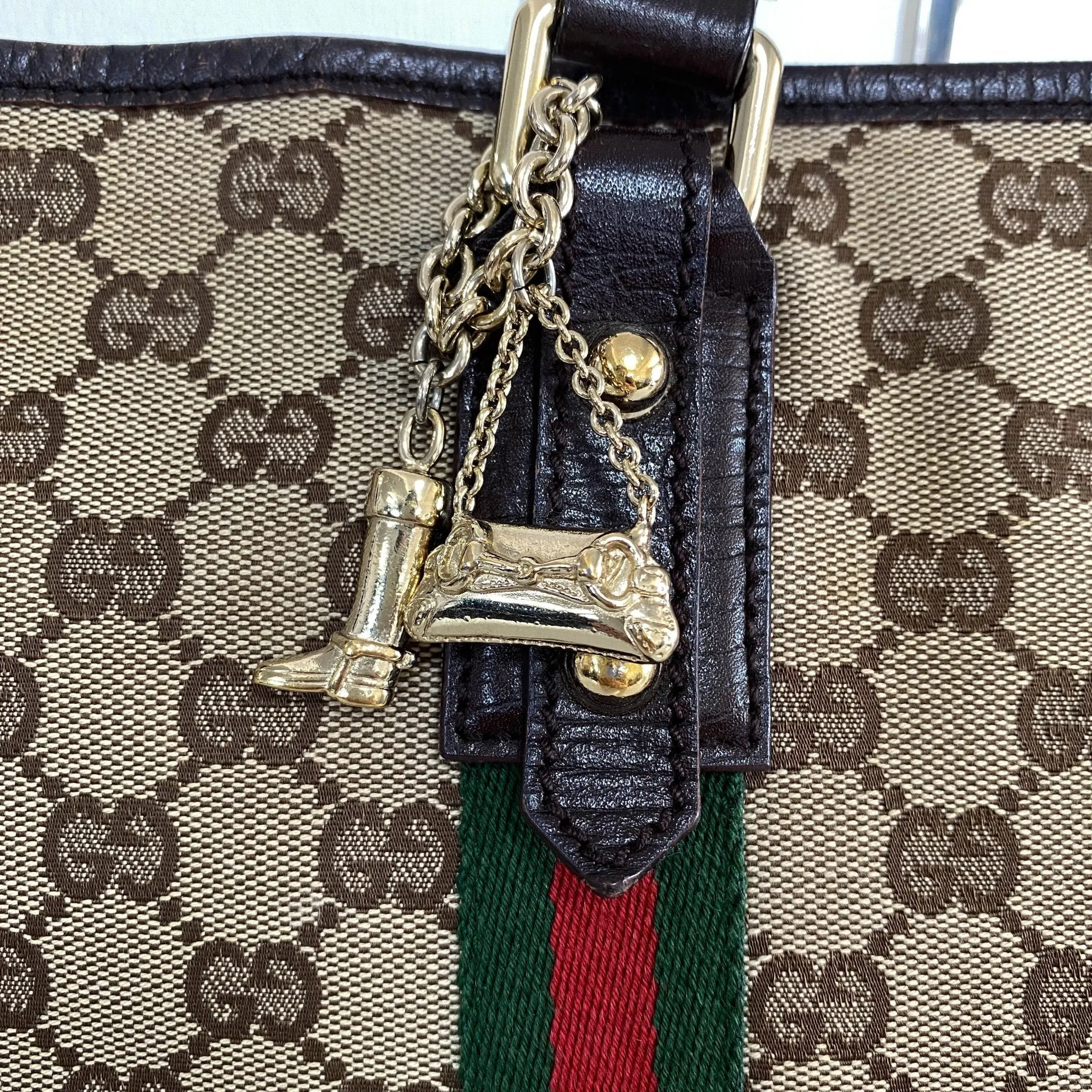 Ophidia Sherry Line Tote