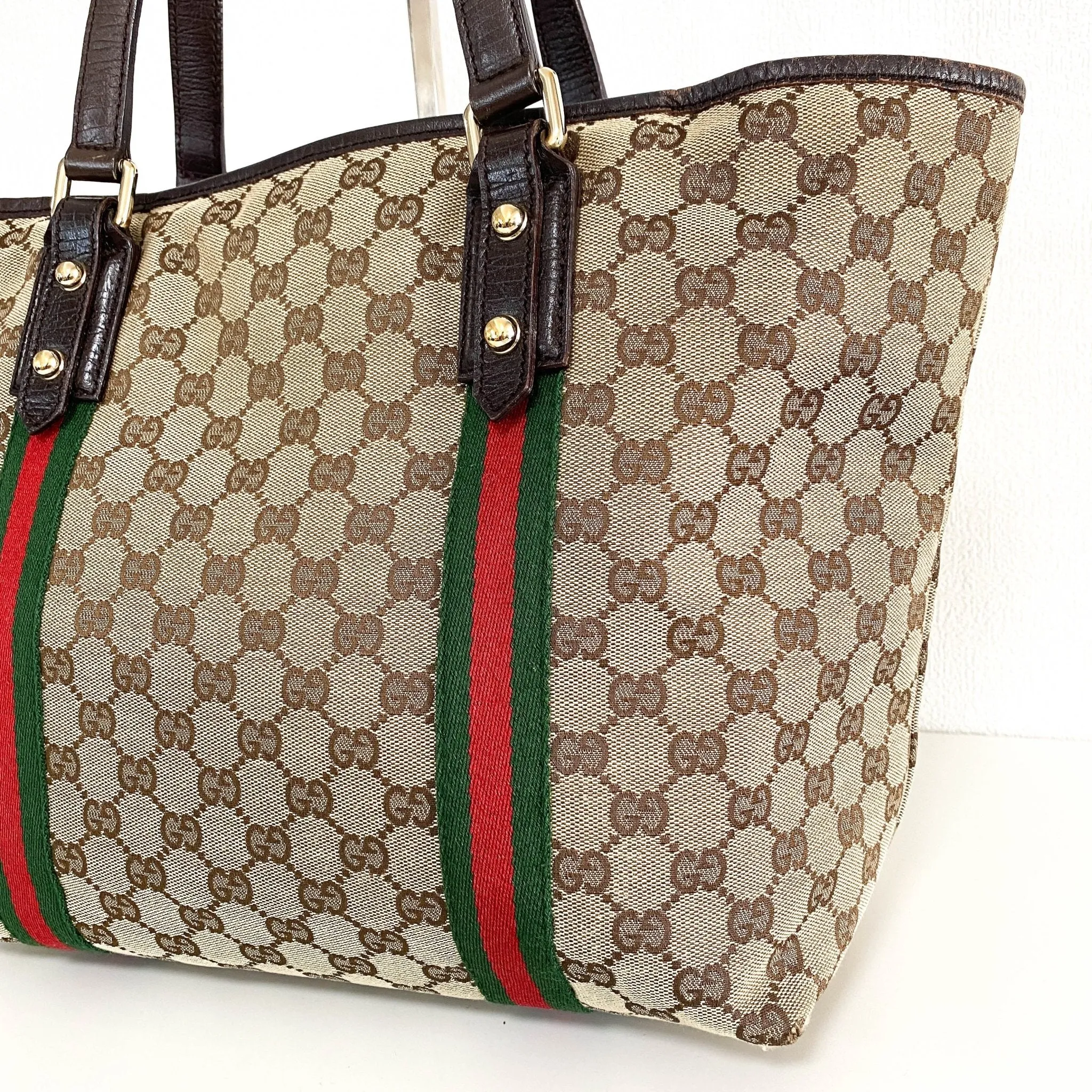 Ophidia Sherry Line Tote