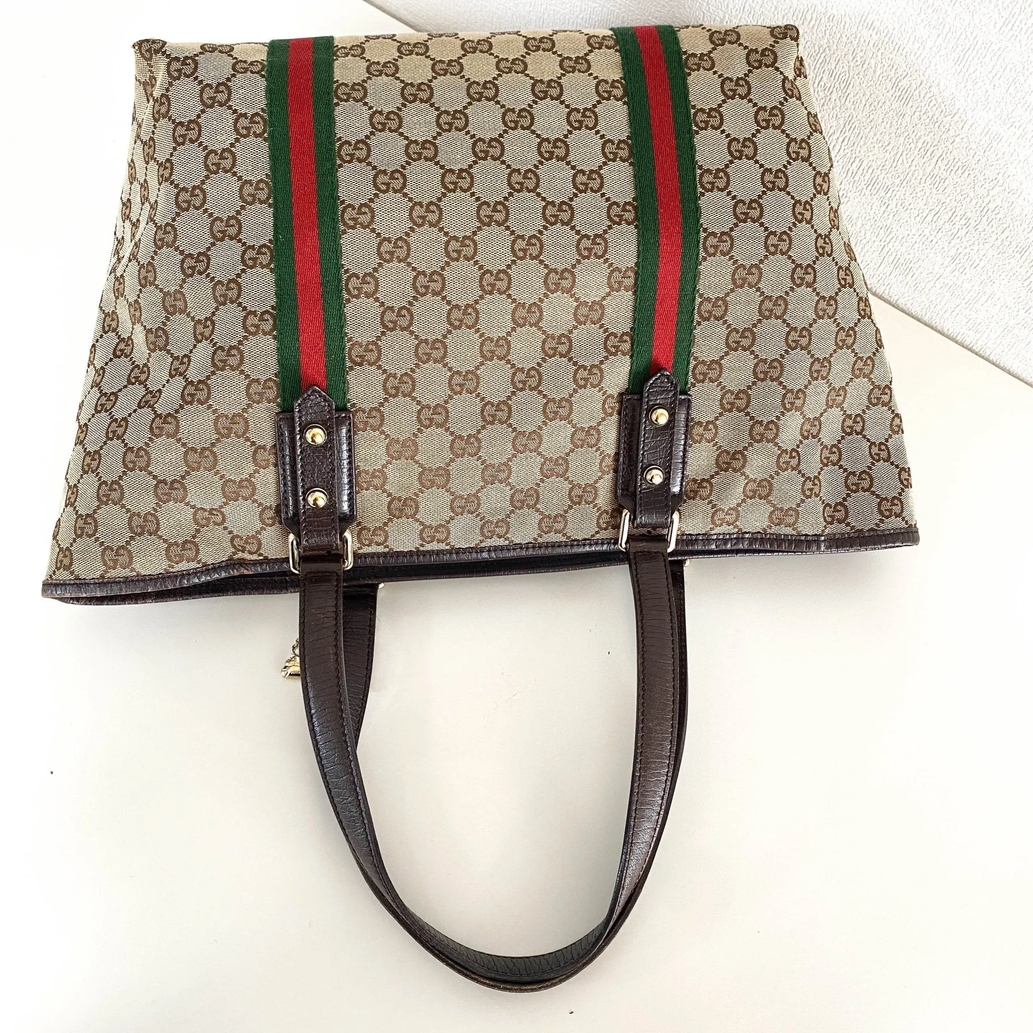 Ophidia Sherry Line Tote