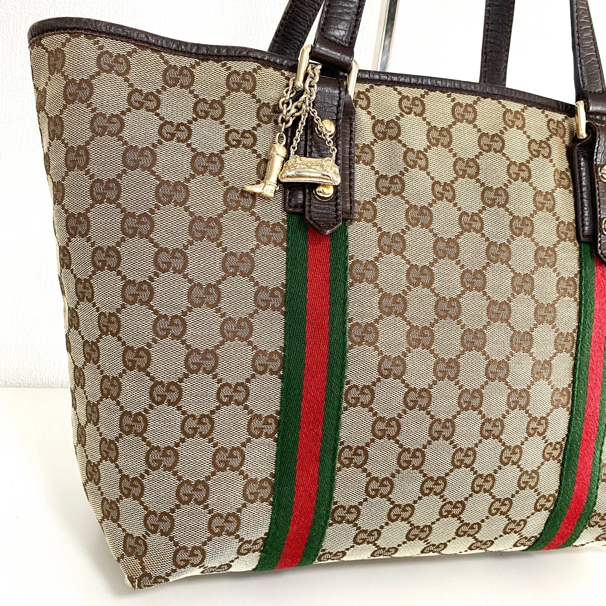 Ophidia Sherry Line Tote