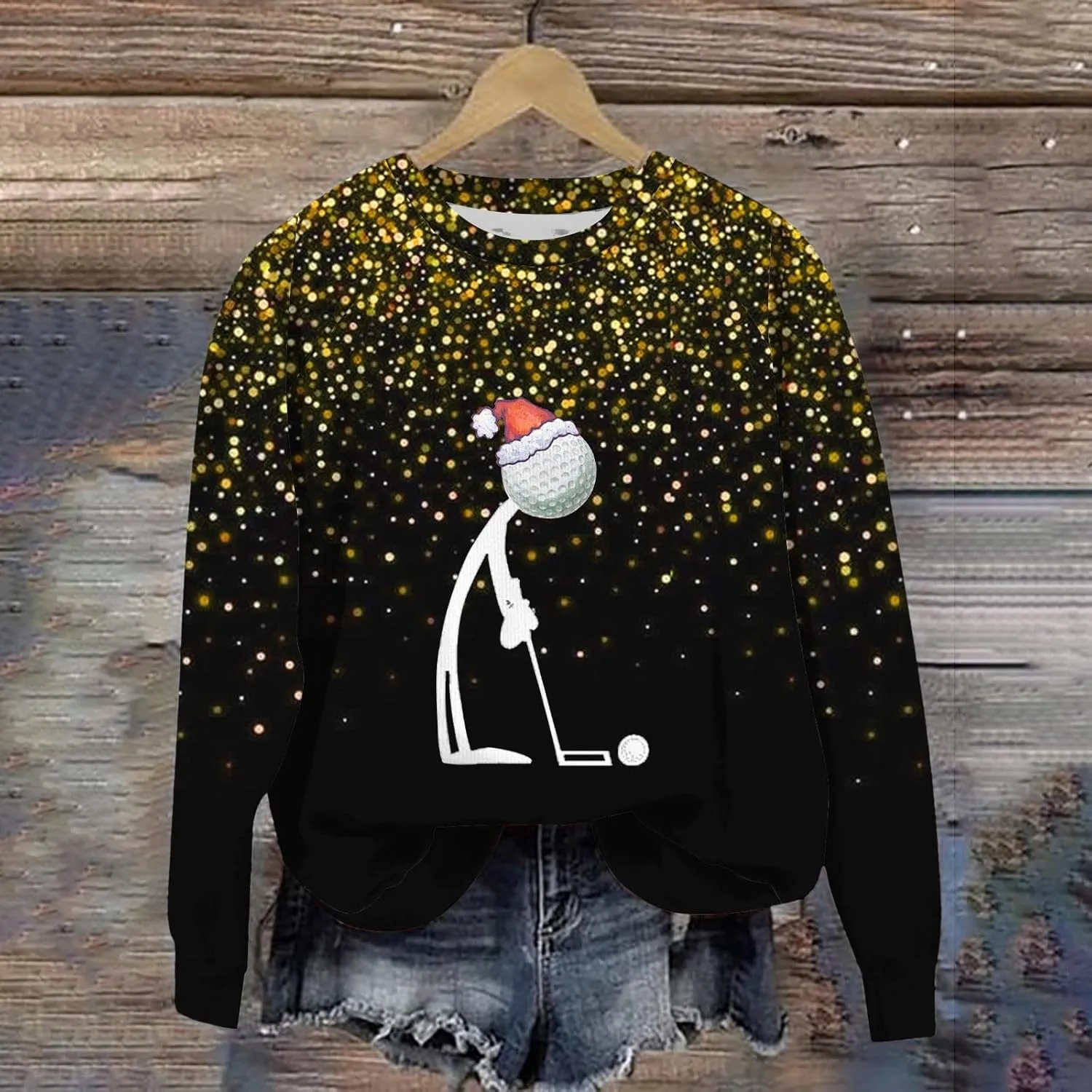 Oversized Hoodies For Women Long Sleeve Christmas Printed Sweatshirt Women'S Novelty Hoodiees Merry Sweatshirt Women