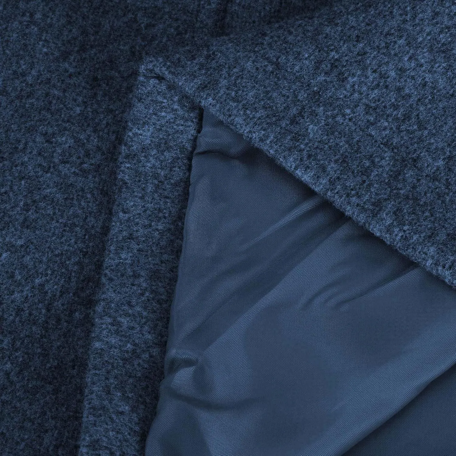 Pea Coats for Women Winter Stand Collar Trench Coats Trendy Single Breasted Tweed Jacket with Pockets Long Wool Overcoat