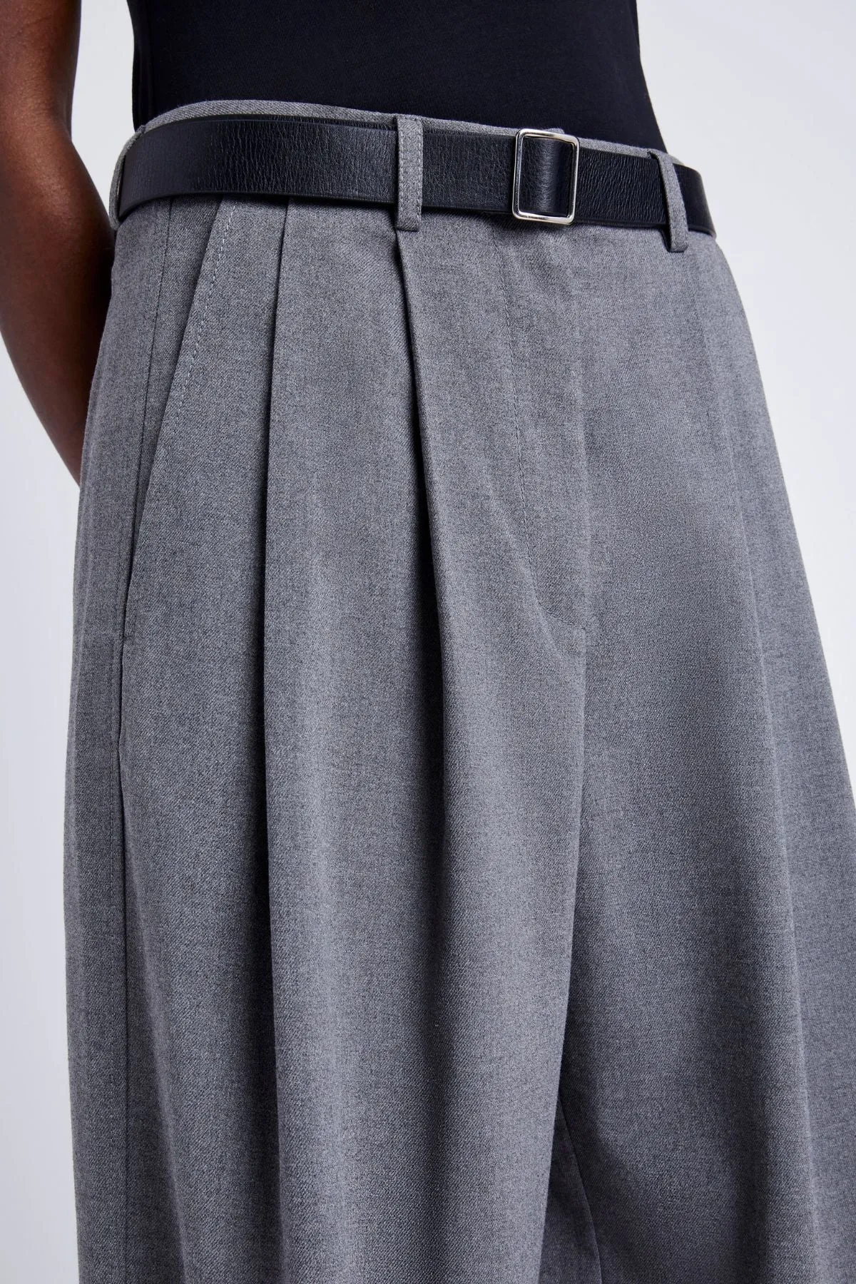 Proenza Schouler White Label Eleanor Pant - Grey Melange